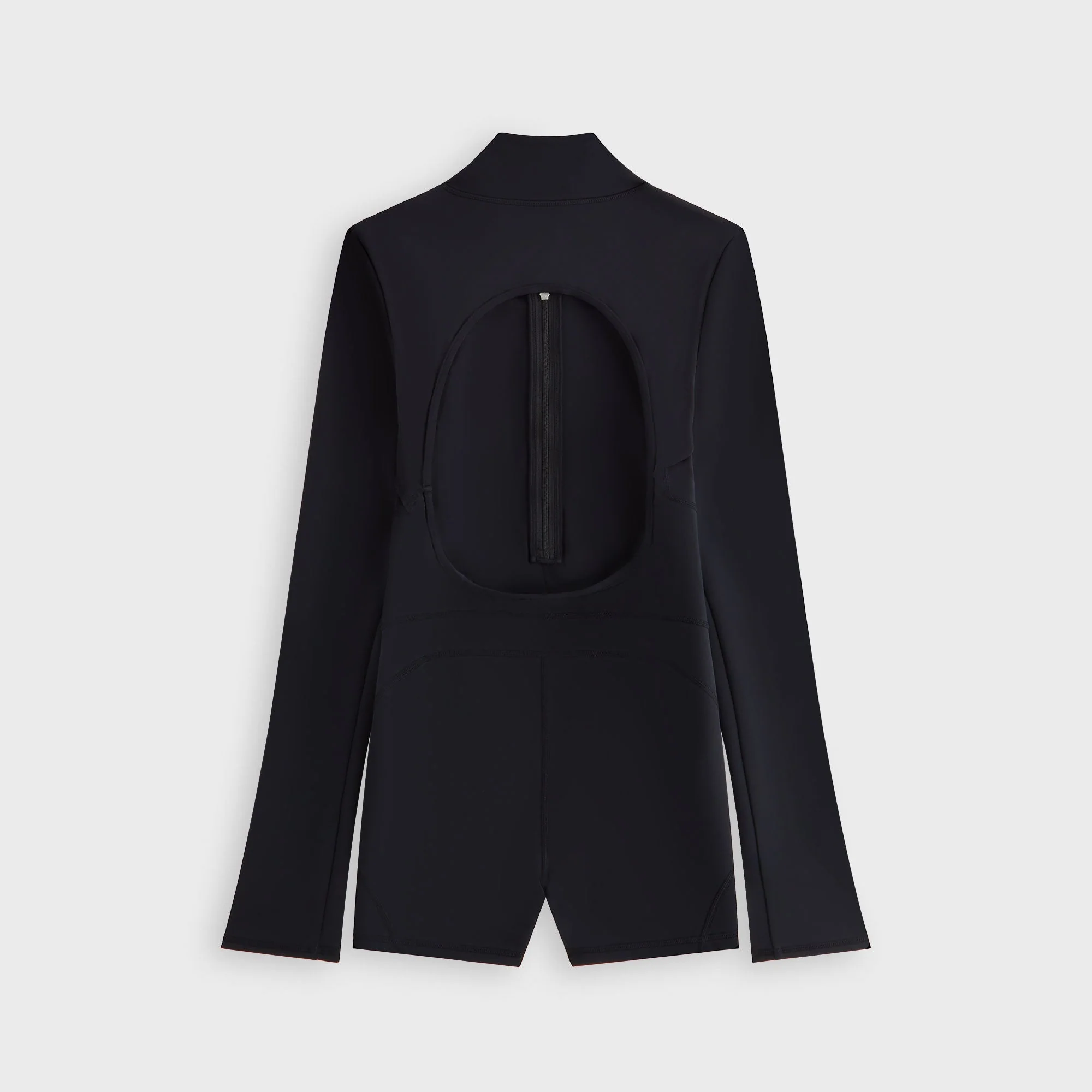 Kith Women Enhance Hani Backless Romper - Black - Image 3