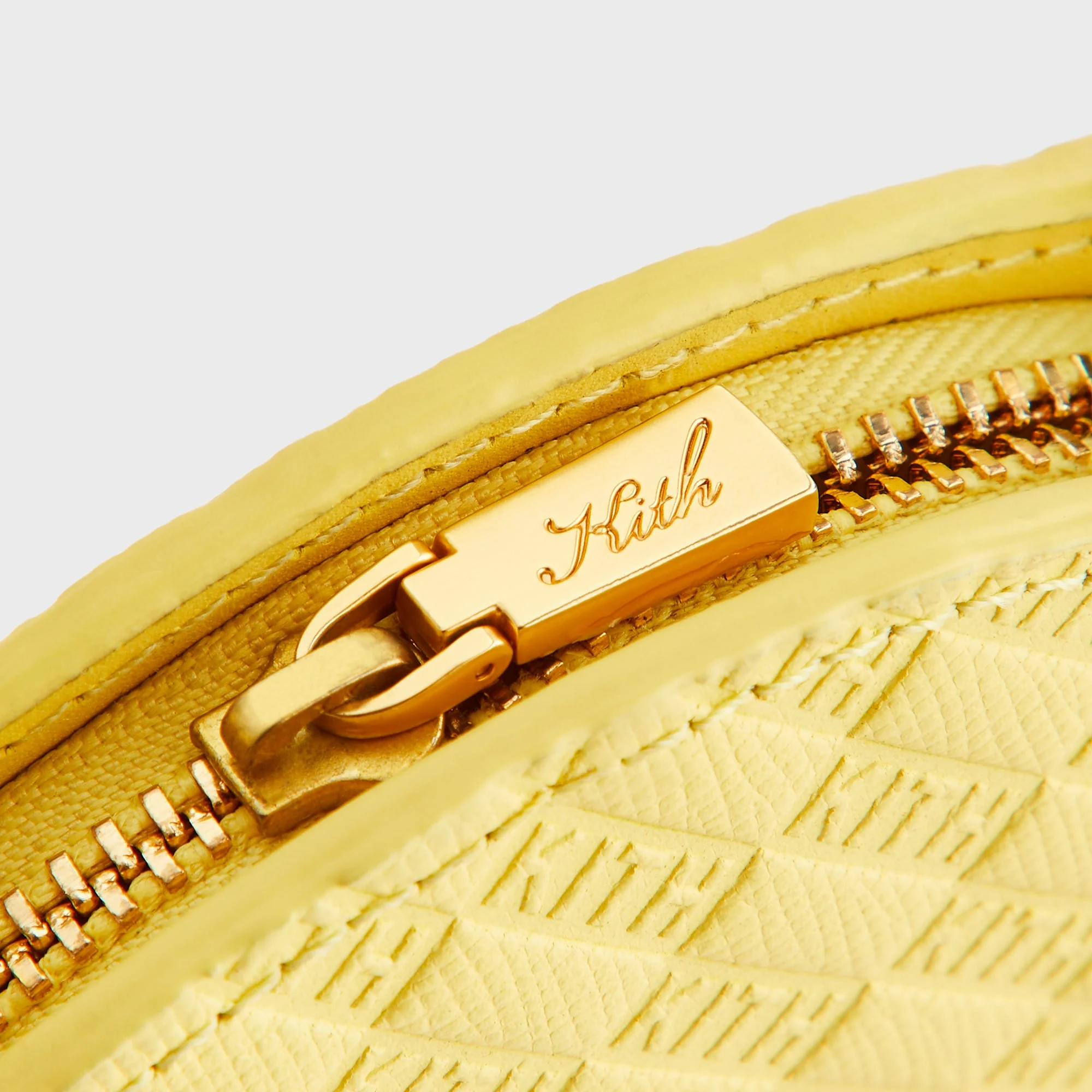 Kith Women Leather Lemon Pouch - Spritz - Image 6