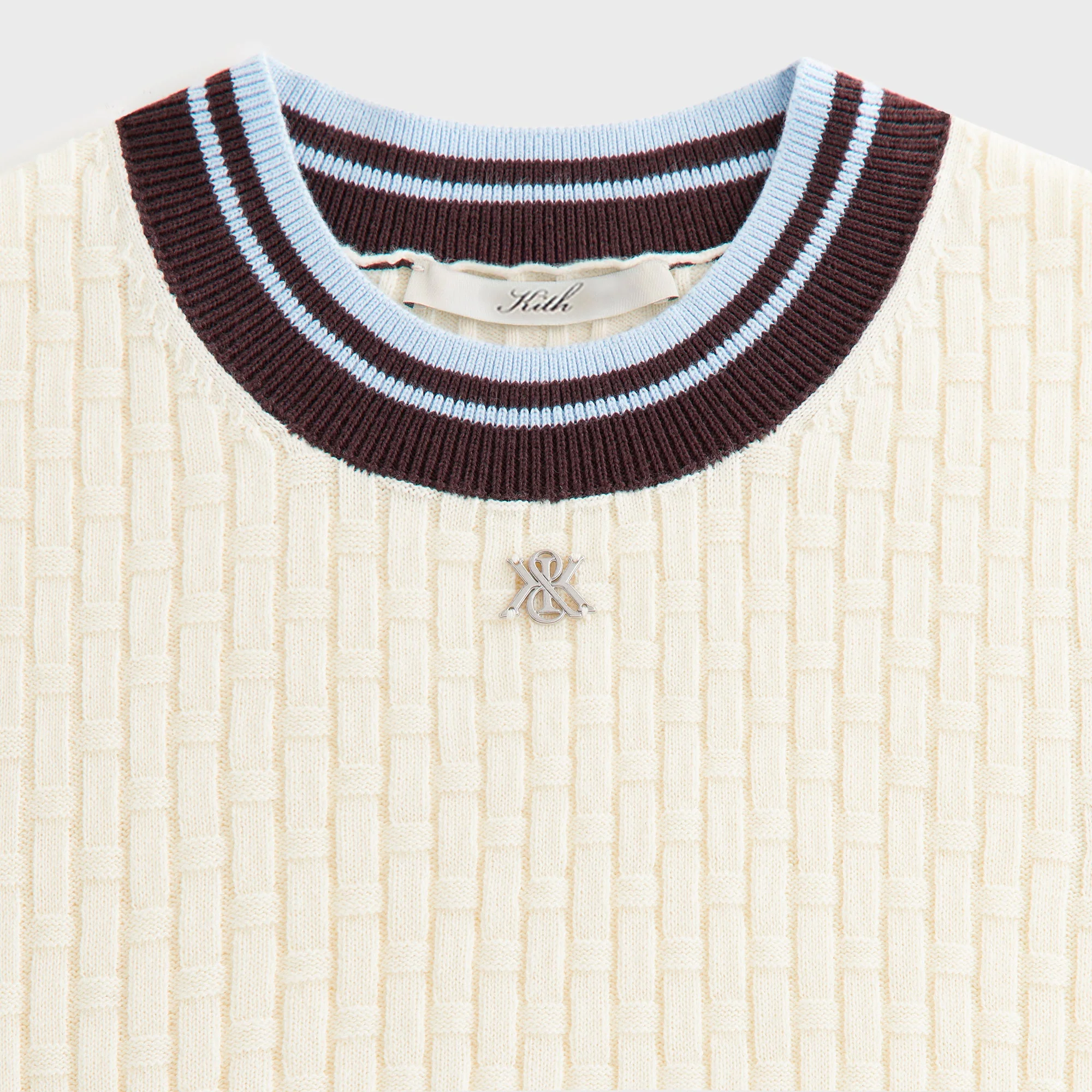 Kith Women Harter Basketweave Sweater Vest - Nano - Image 4