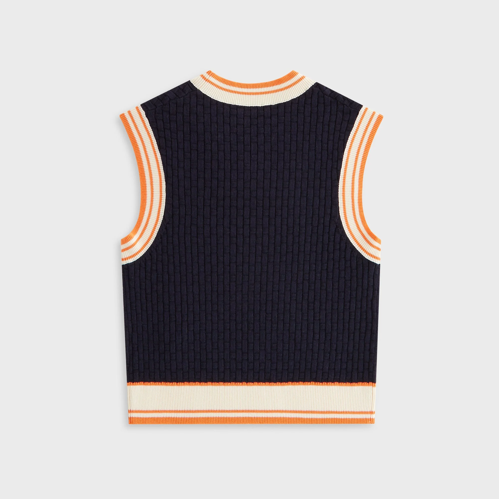 Kith Women Harter Basketweave Sweater Vest - Ink - Image 3