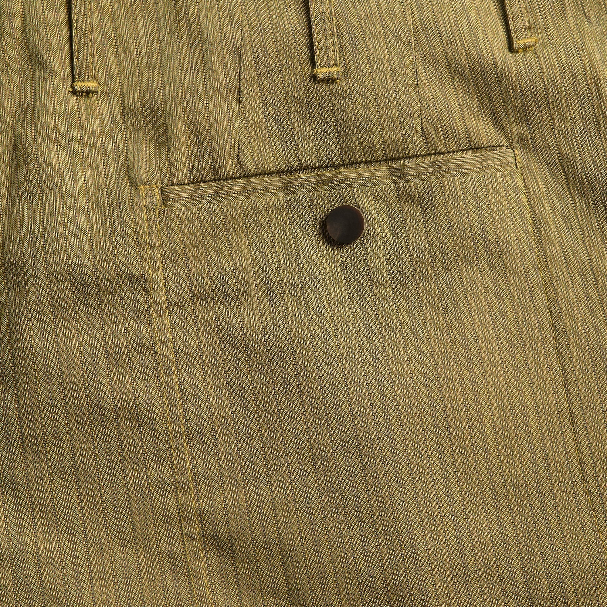 Kiko Kostadinov Ferenc Trouser - Lime Stripe - Image 3