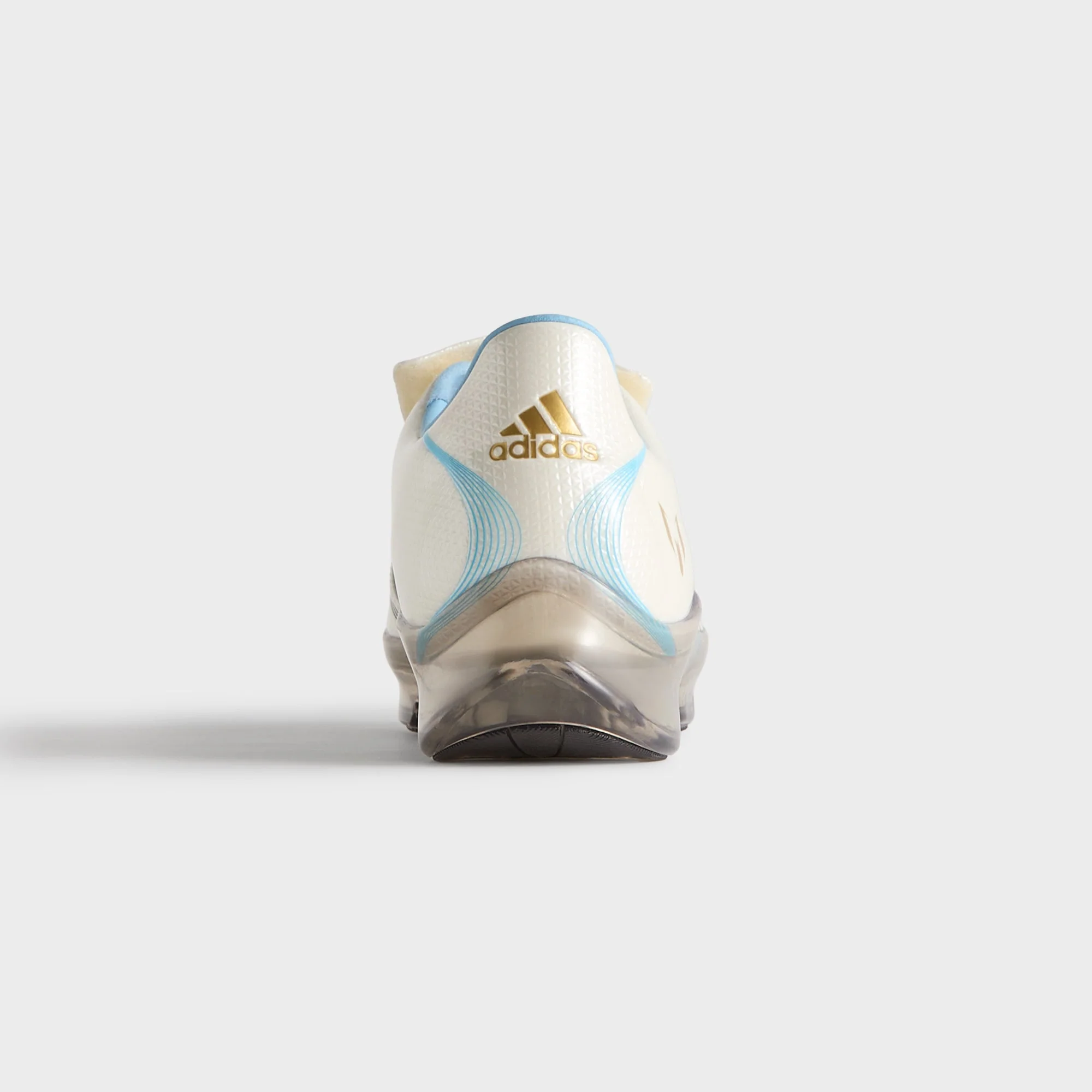Kith & Messi for adidas Football F50 Inframe - Off White / Clear Blue / Metallic Gold - Image 9