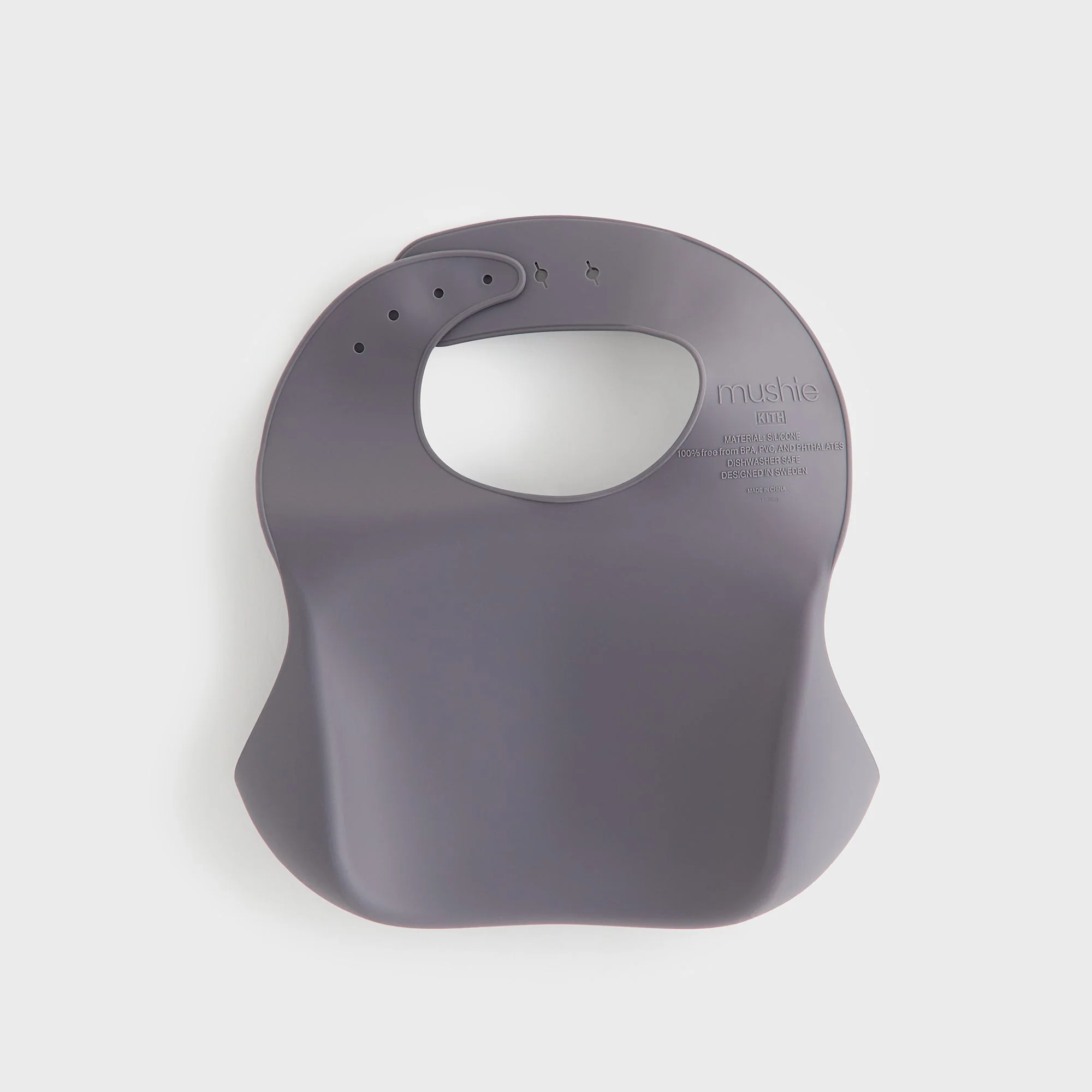 Kith Kids for Mushie Silicone Baby Bib - Hurricane - Image 2