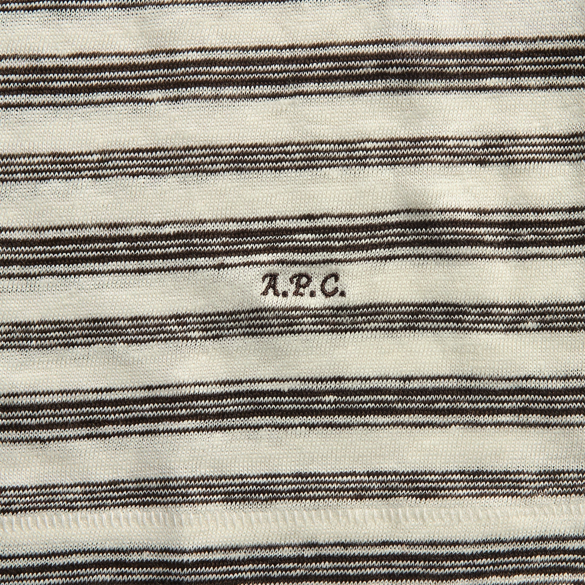A.P.C. Ray Tee - Chestnut Brown - Image 3