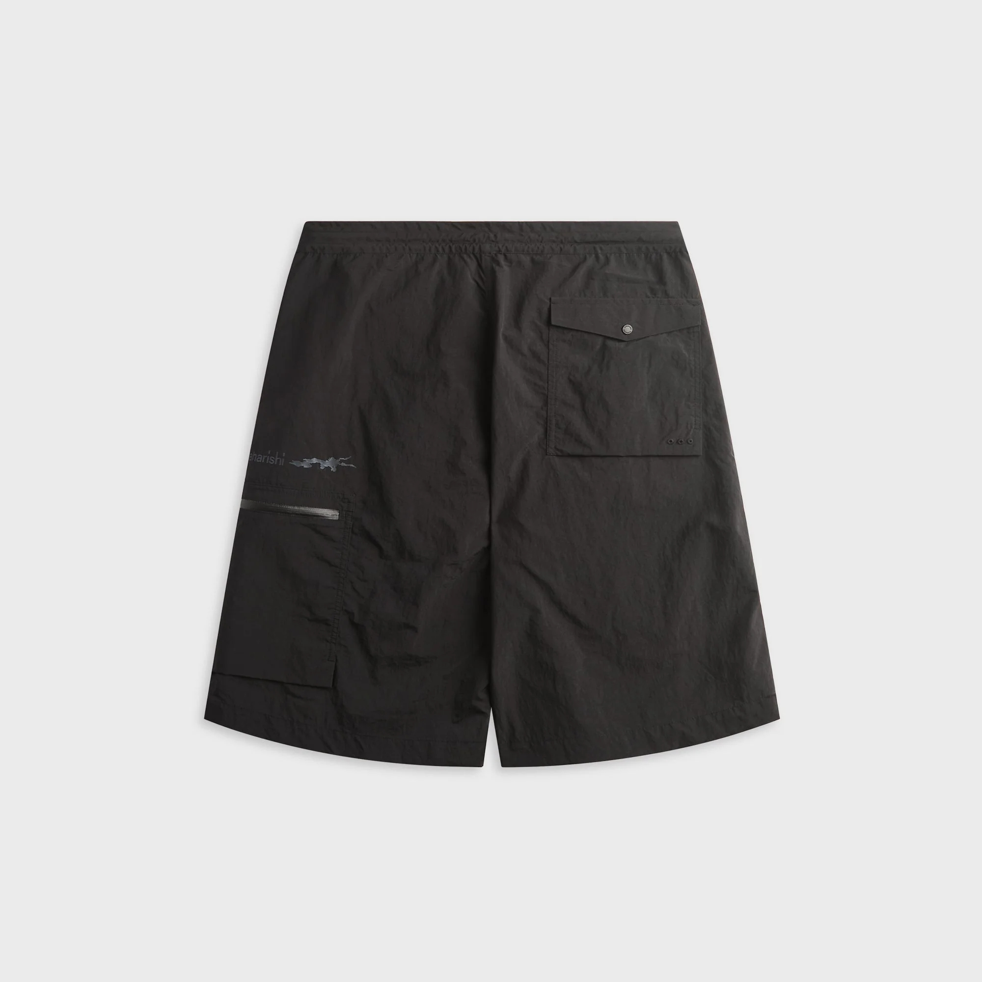 Maharishi 7205 Tech Hakama Short - Black - Image 2