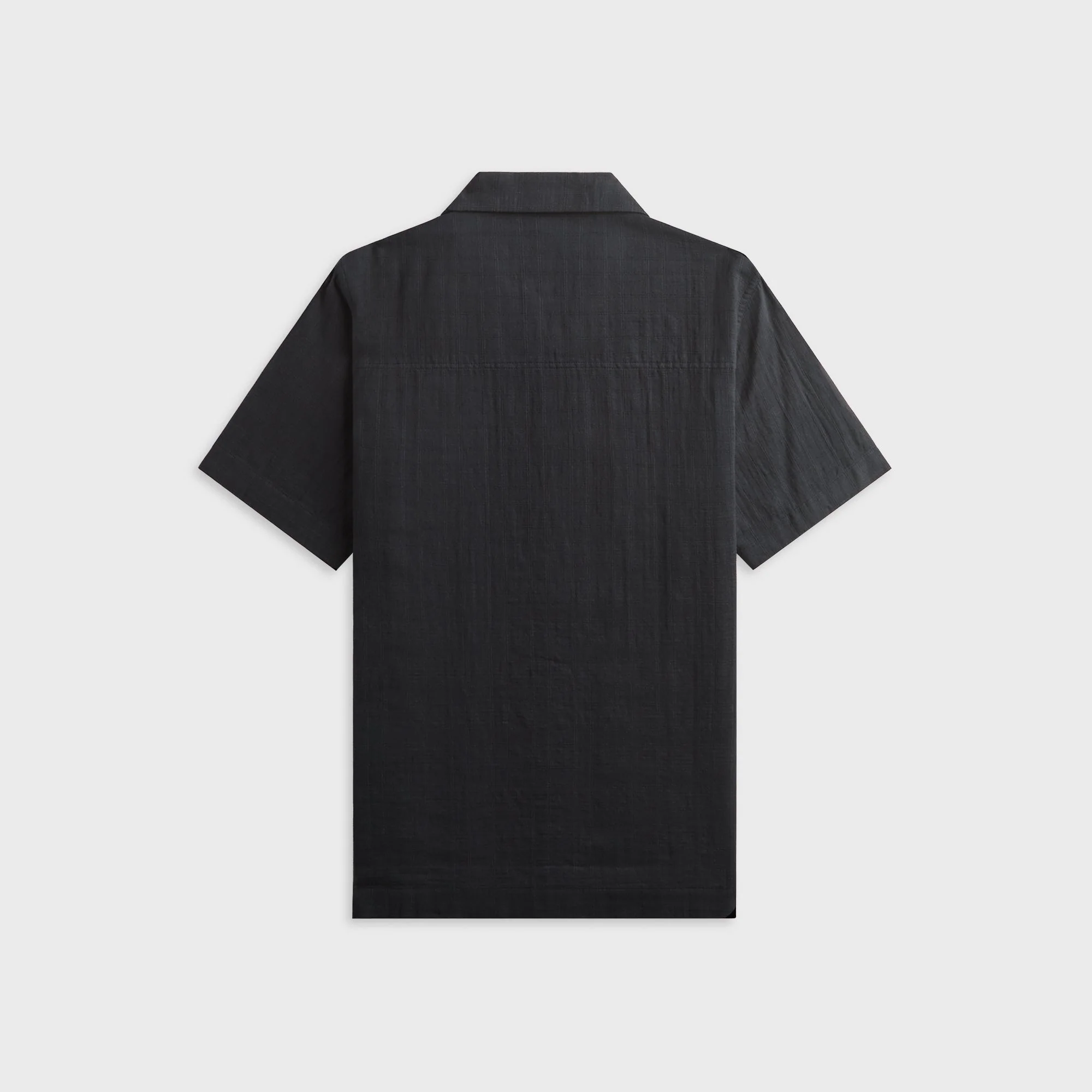 Maharishi 7316 Light Double Voile Cuban Shirt - Navy - Image 2