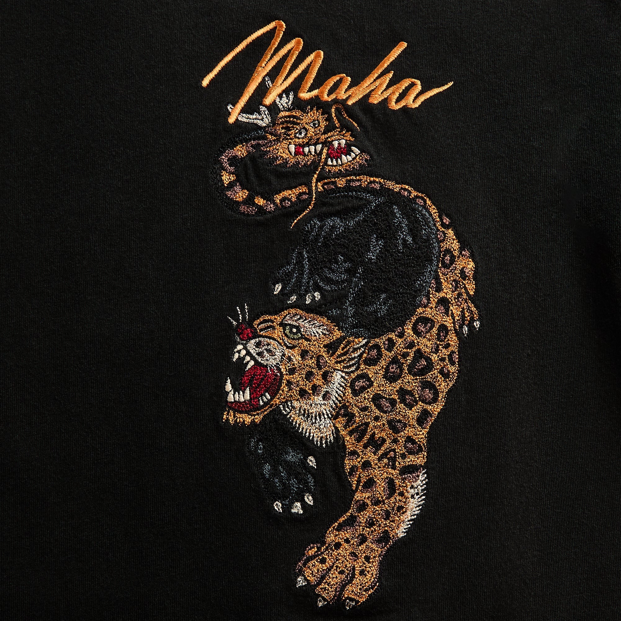 Maharishi 7350 Chimera Panther Tour Short Sleeve Tee - Black - Image 3