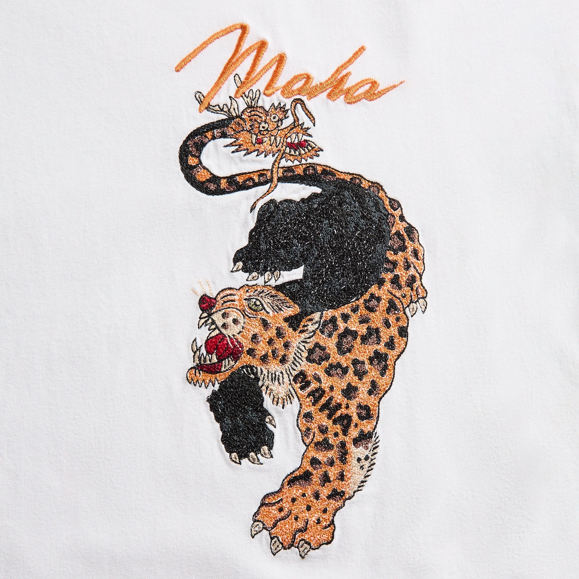 Maharishi 7350 Chimera Panther Tour Short Sleeve Tee - White - Image 3