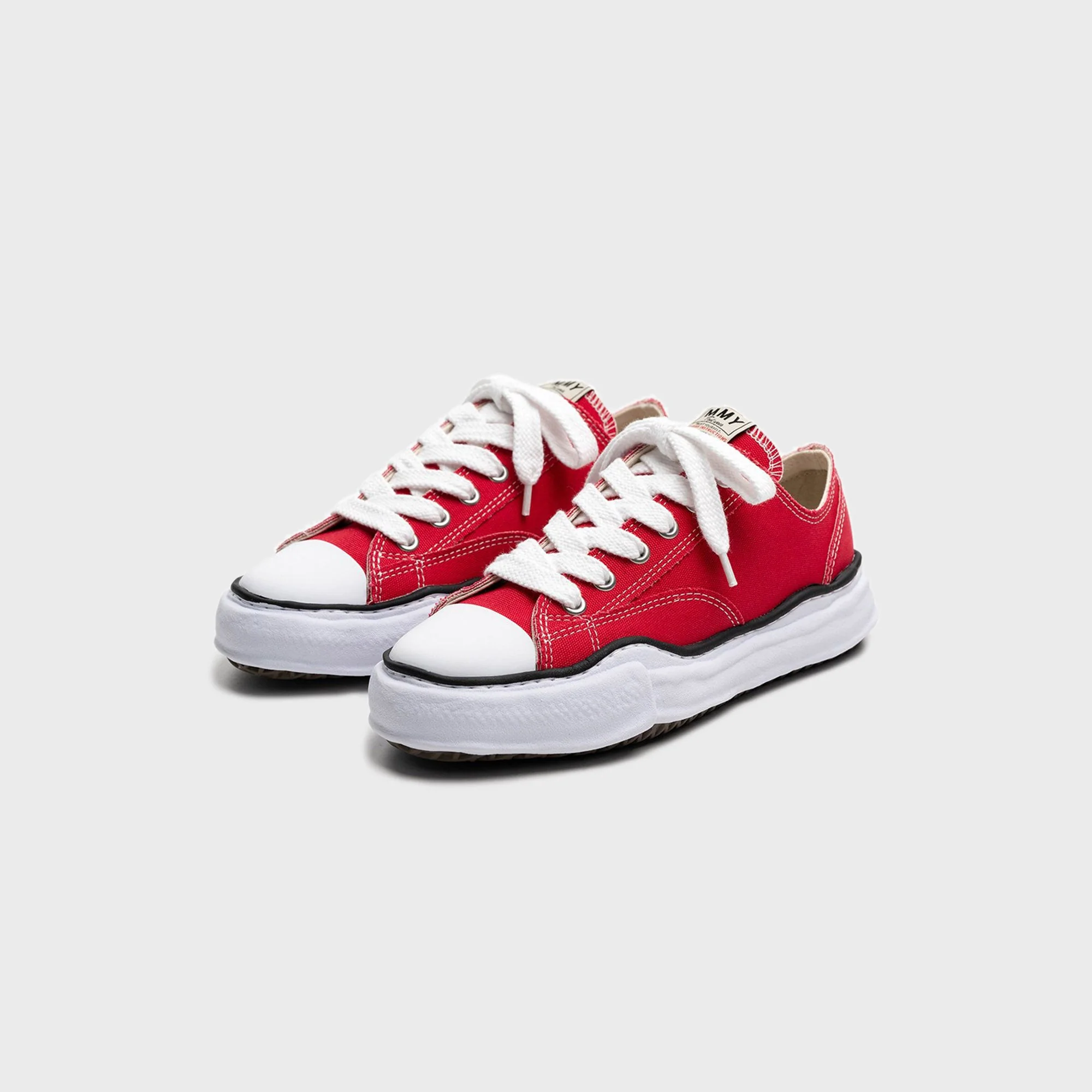 Mihara Yasuhiro Peterson OG Sole Canvas Low Top - Red - Image 2