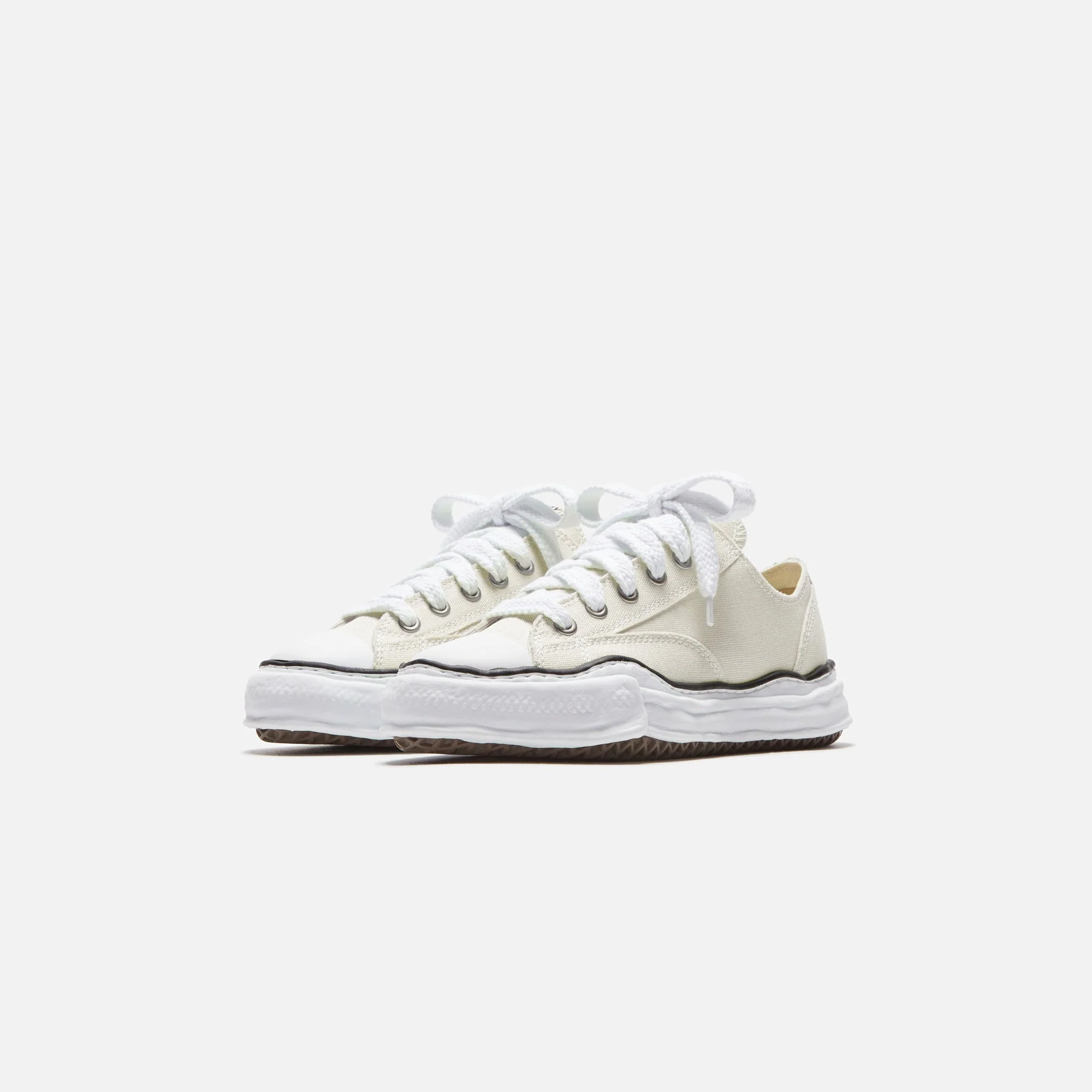 Mihara Yasuhiro Peterson OG Sole Canvas Low Top - White - Image 2