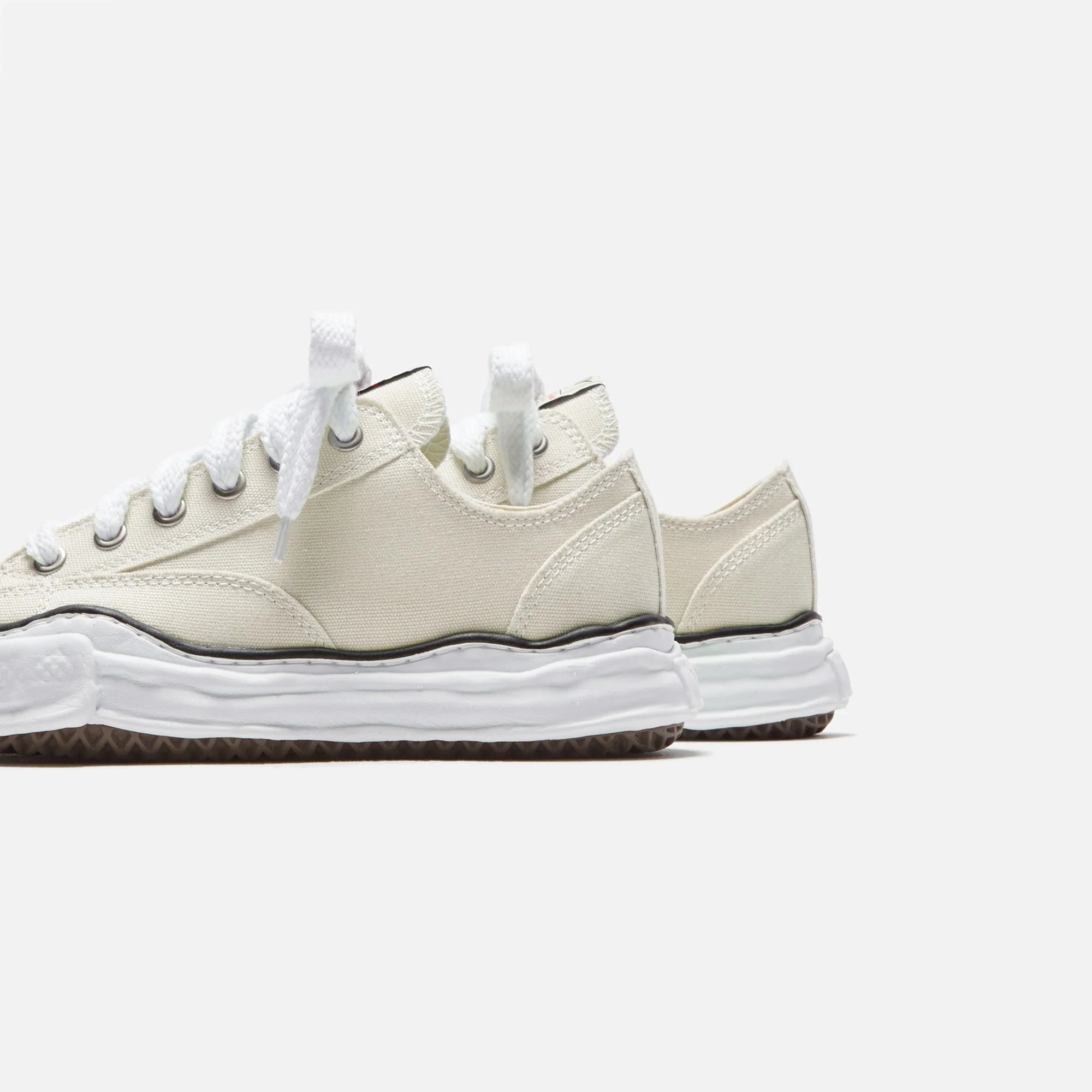 Mihara Yasuhiro Peterson OG Sole Canvas Low Top - White - Image 3