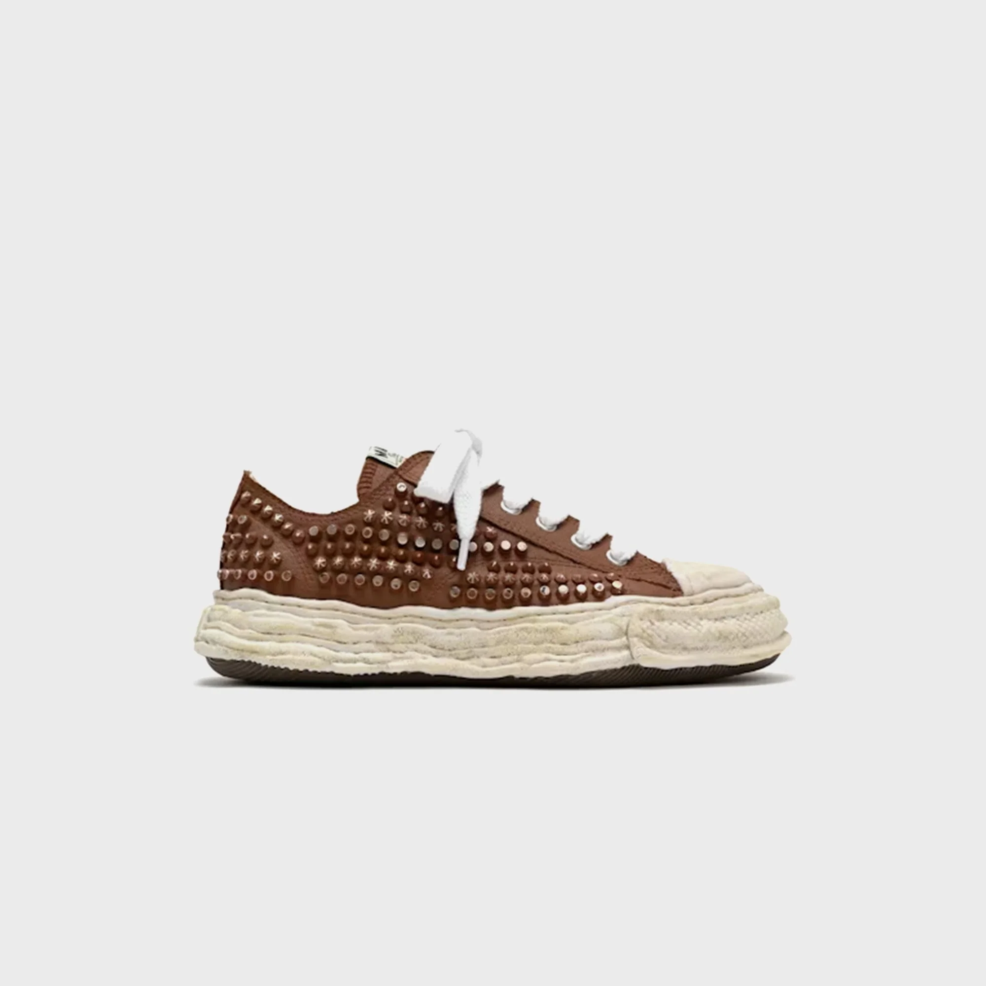 Mihara Yasuhiro Peterson 23 OG Sole Canvas Low Top Sneaker - Brown