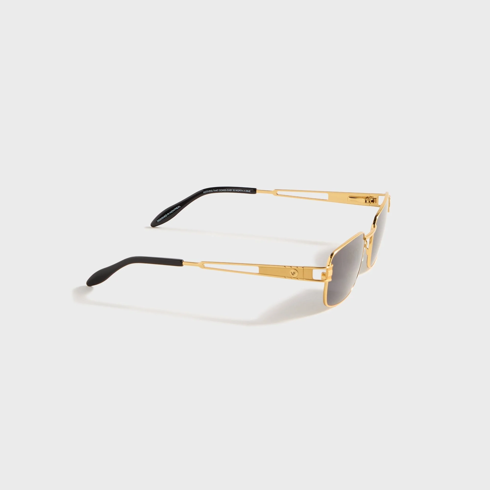 Vintage Frames Dime 24KT - Yellow Gold / Black - Image 2