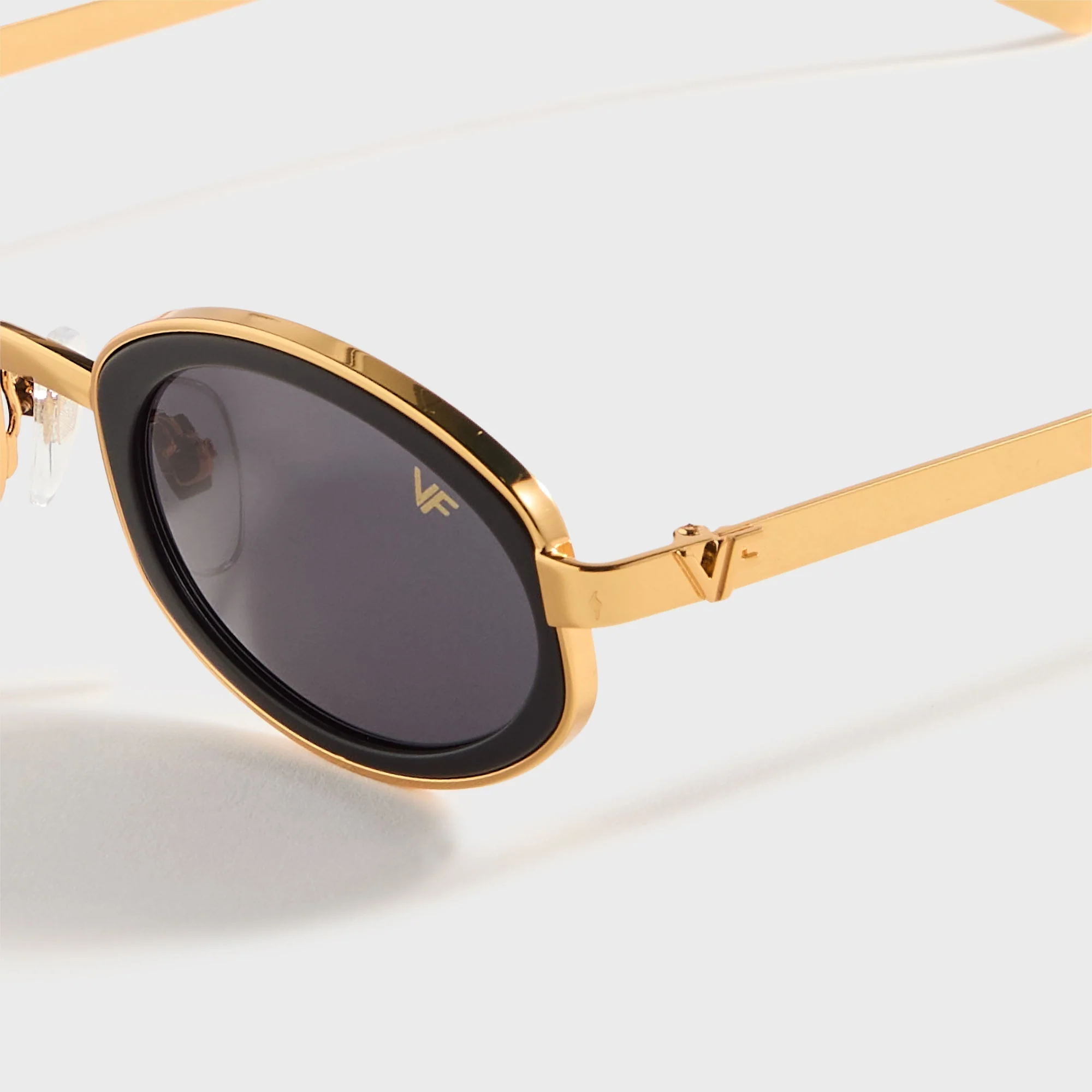 Vintage Frames Sincere 24KT - Gold / Matte Black - Image 3