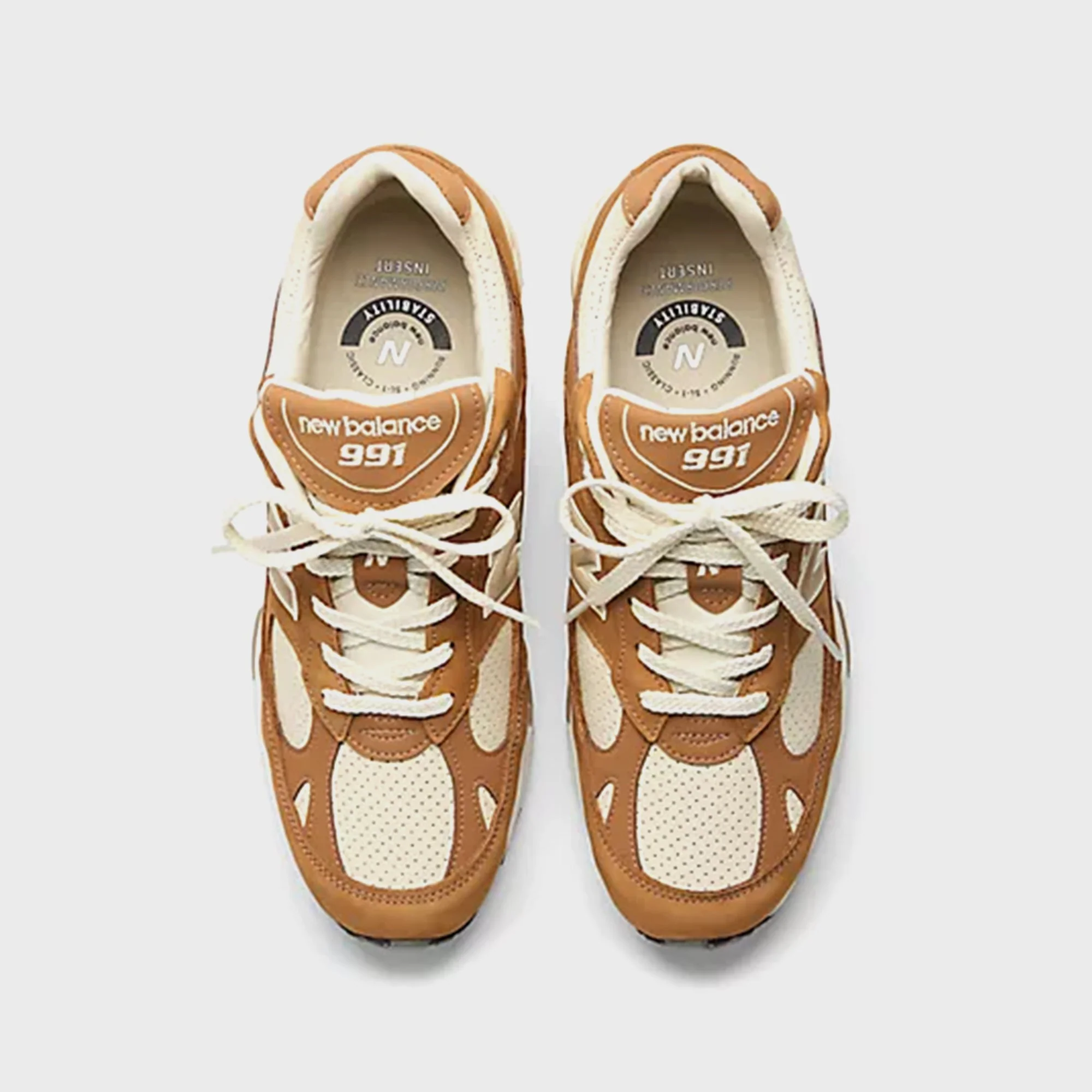 New Balance Made in UK 991v1 - Chipmunk / Birch - Image 4