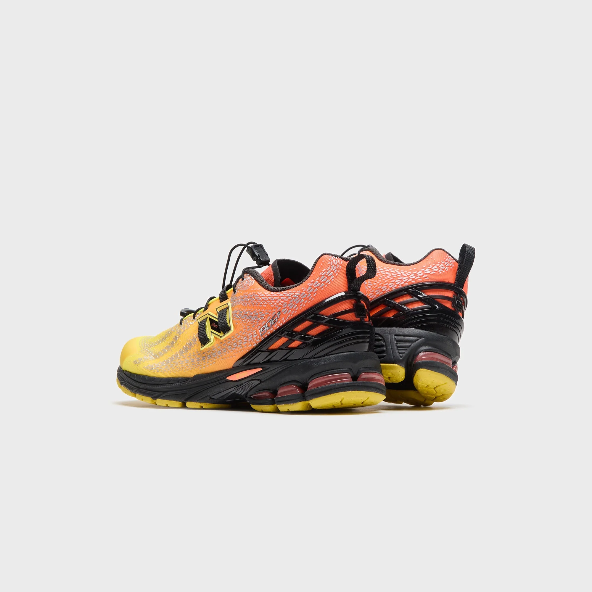 New Balance 1906F - Punch Yellow / Tangerine Heat / Black - Image 3