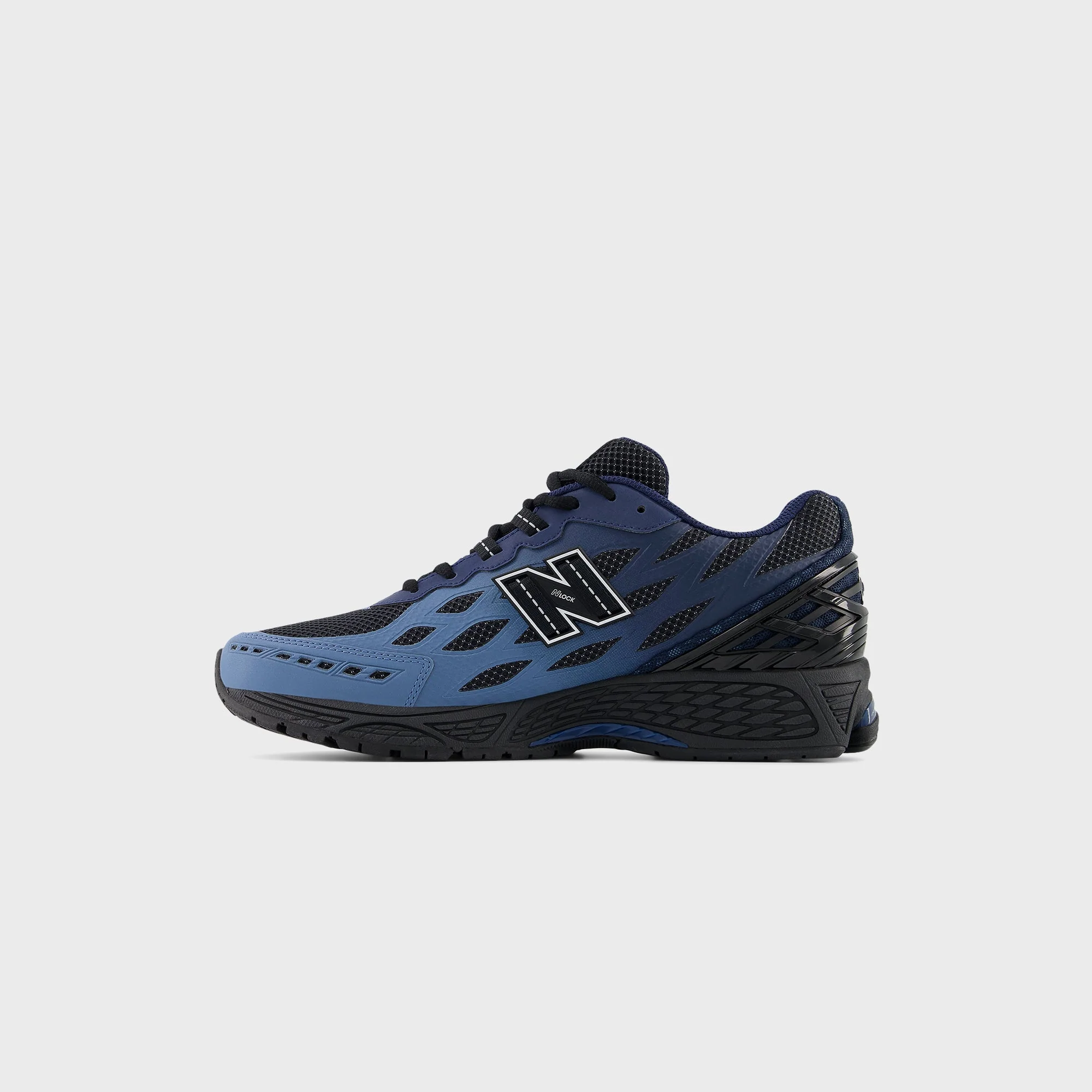 New Balance 190W - Black / Dark Shoreline Blue - Image 3