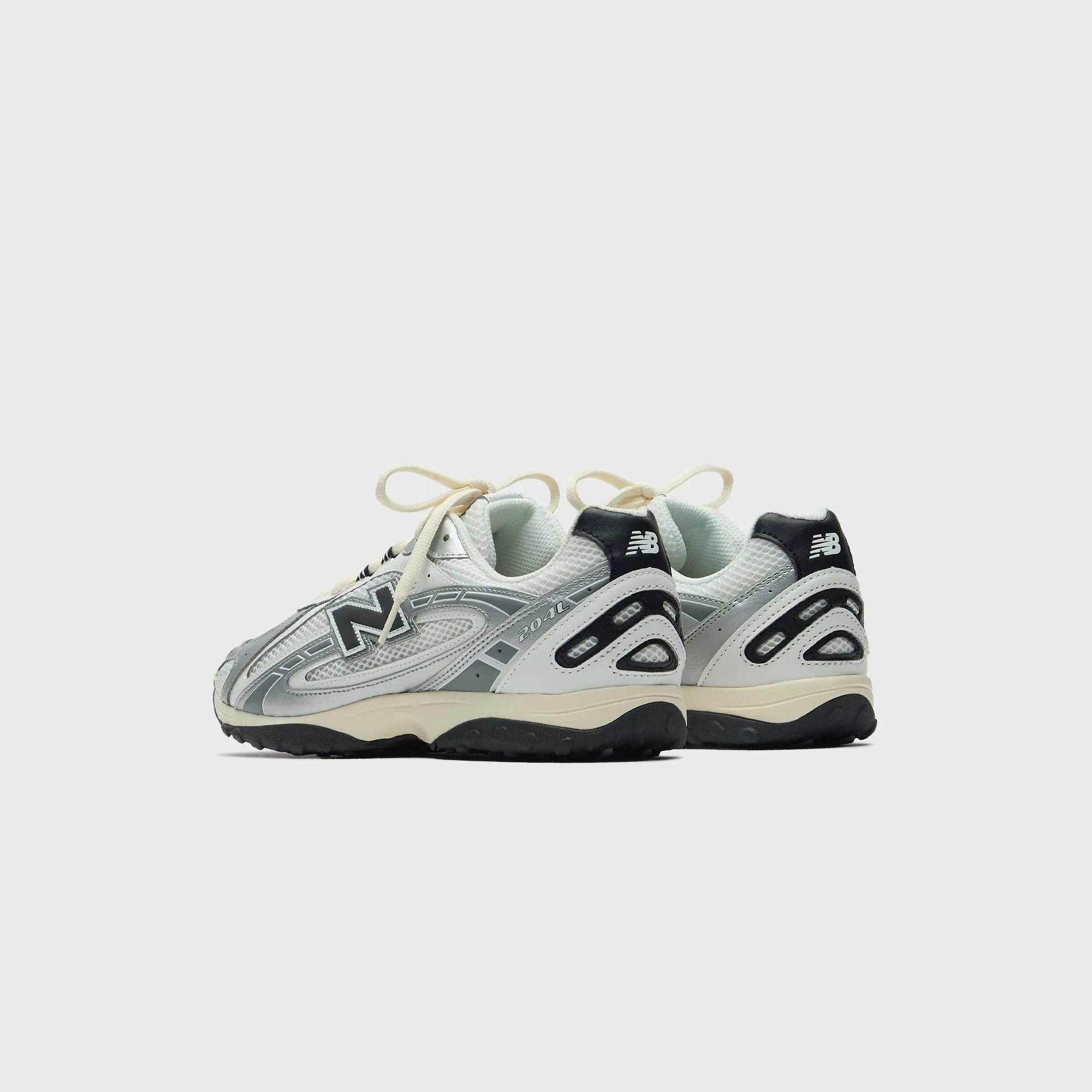 New Balance 204L - Silver Metallic / Black - Image 4
