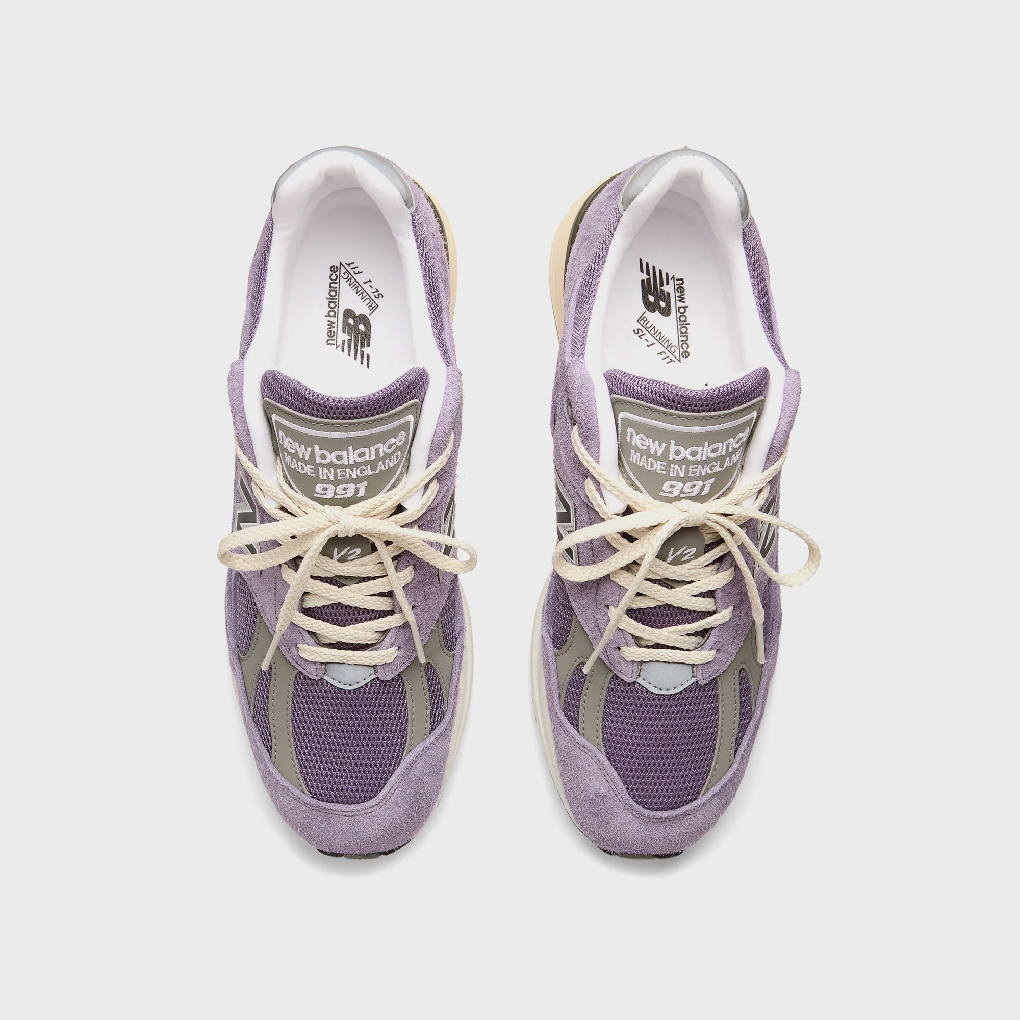 New Balance Made in UK 991v2 - Dusk / Purple Sage / Moon Mist - Image 5