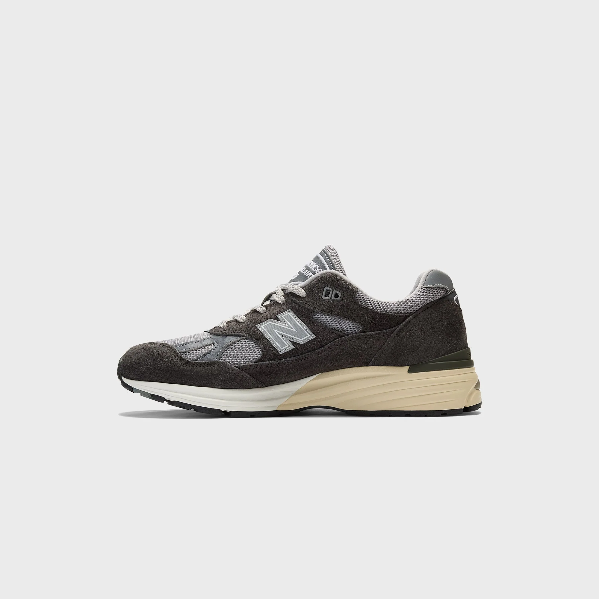 New Balance Made in UK 991v2 - Licorice / Lavender Gray / Douglas Fir - Image 2