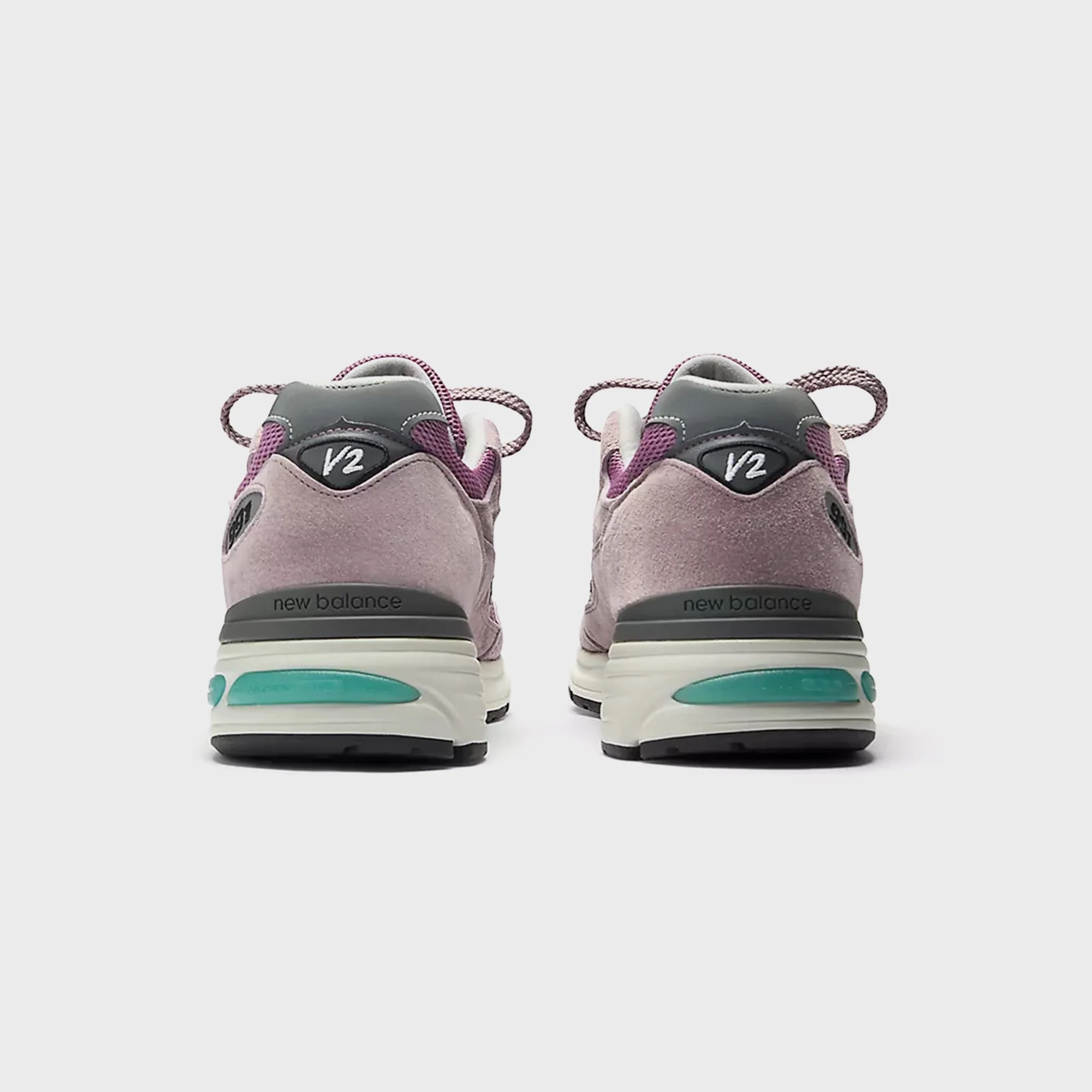 New Balance Made in UK 991v2 - Polignac / Toadstool / Silver - Image 5