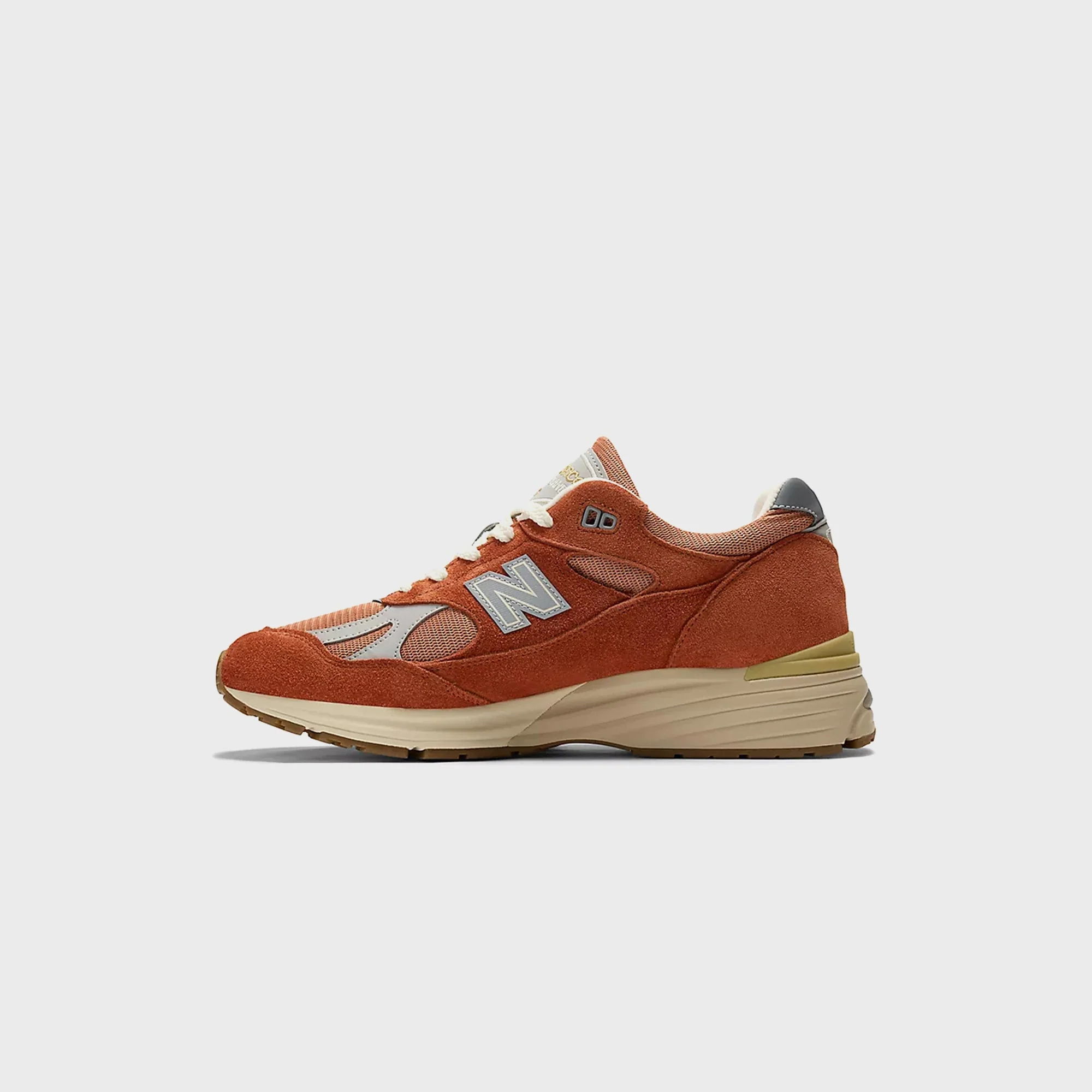 New Balance Made in UK 991v2 Vintage Sports - Potters Clay / Raw Sienna / Harbor Mist - Image 3