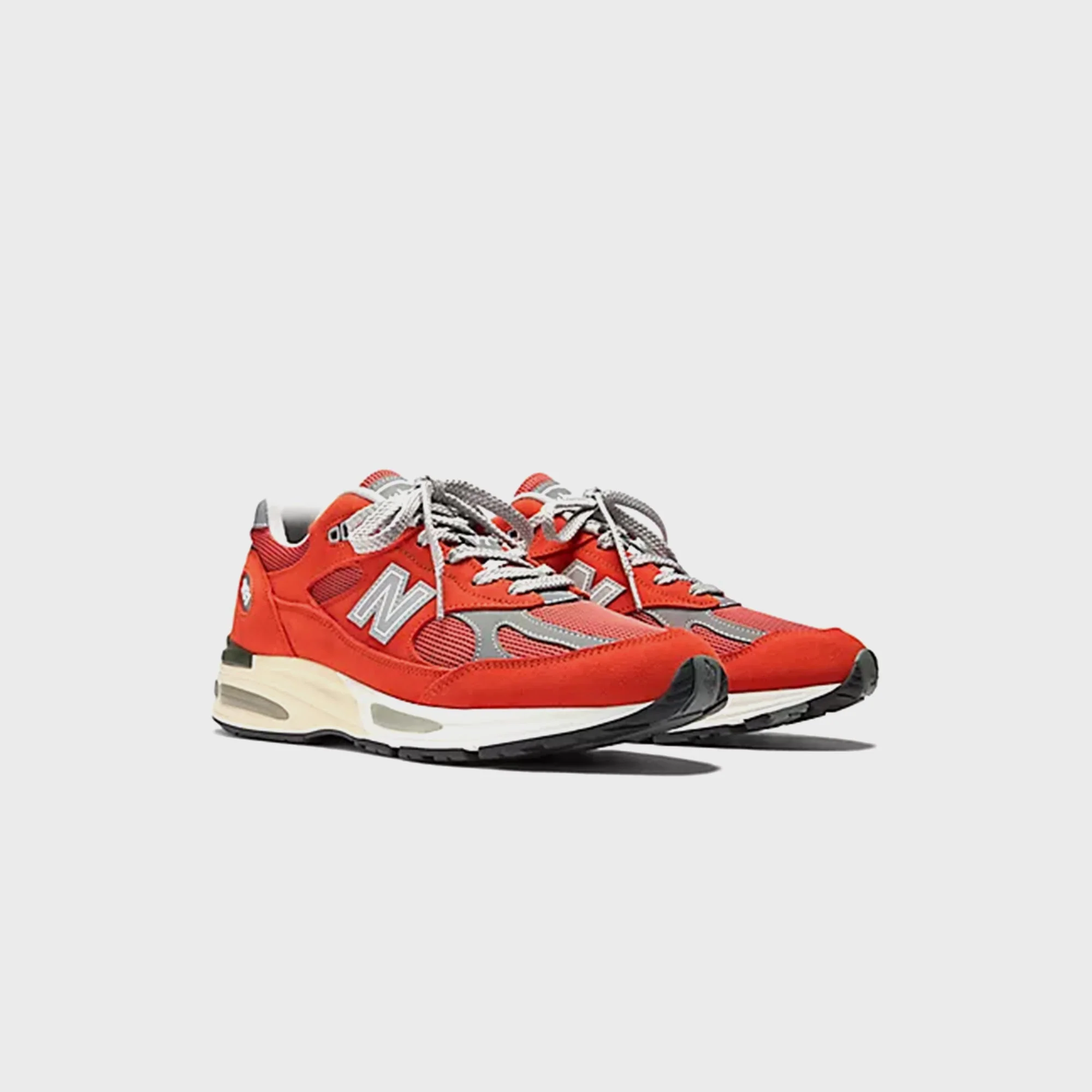 New Balance Made in UK 991v2 - Grenadine / Fire Whirl - Image 2