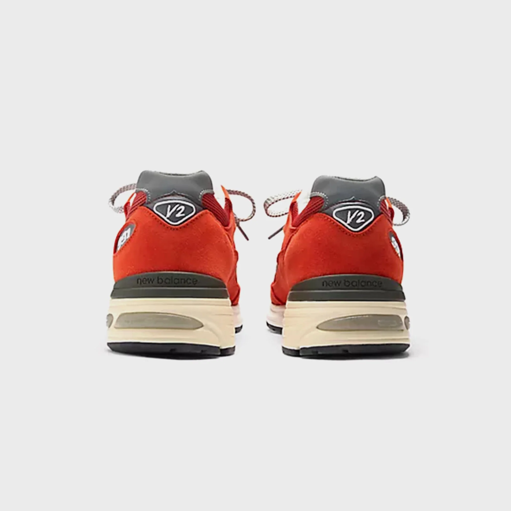 New Balance Made in UK 991v2 - Grenadine / Fire Whirl - Image 5