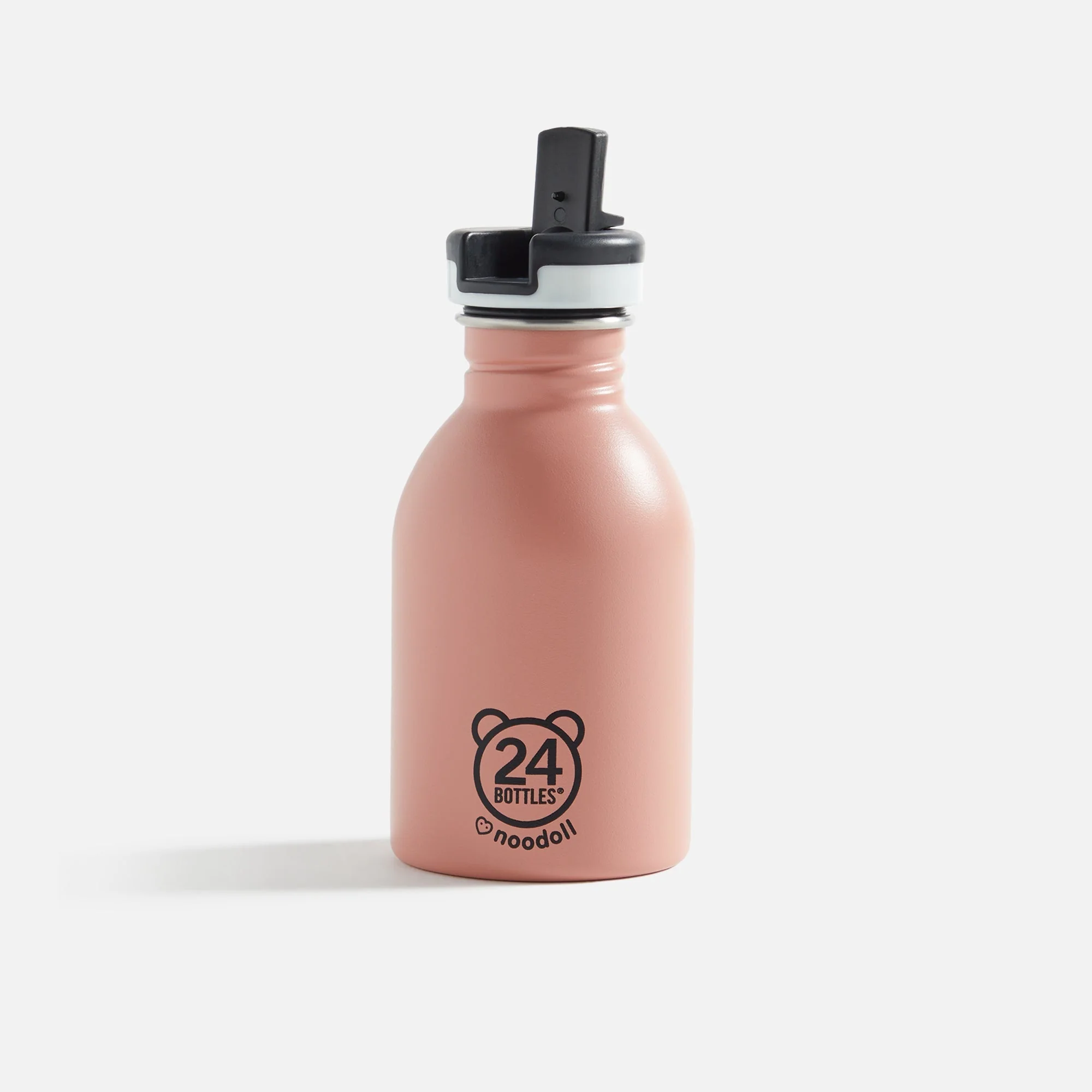 Noodoll Ricedino Water Bottle - Rose Pink - Image 2