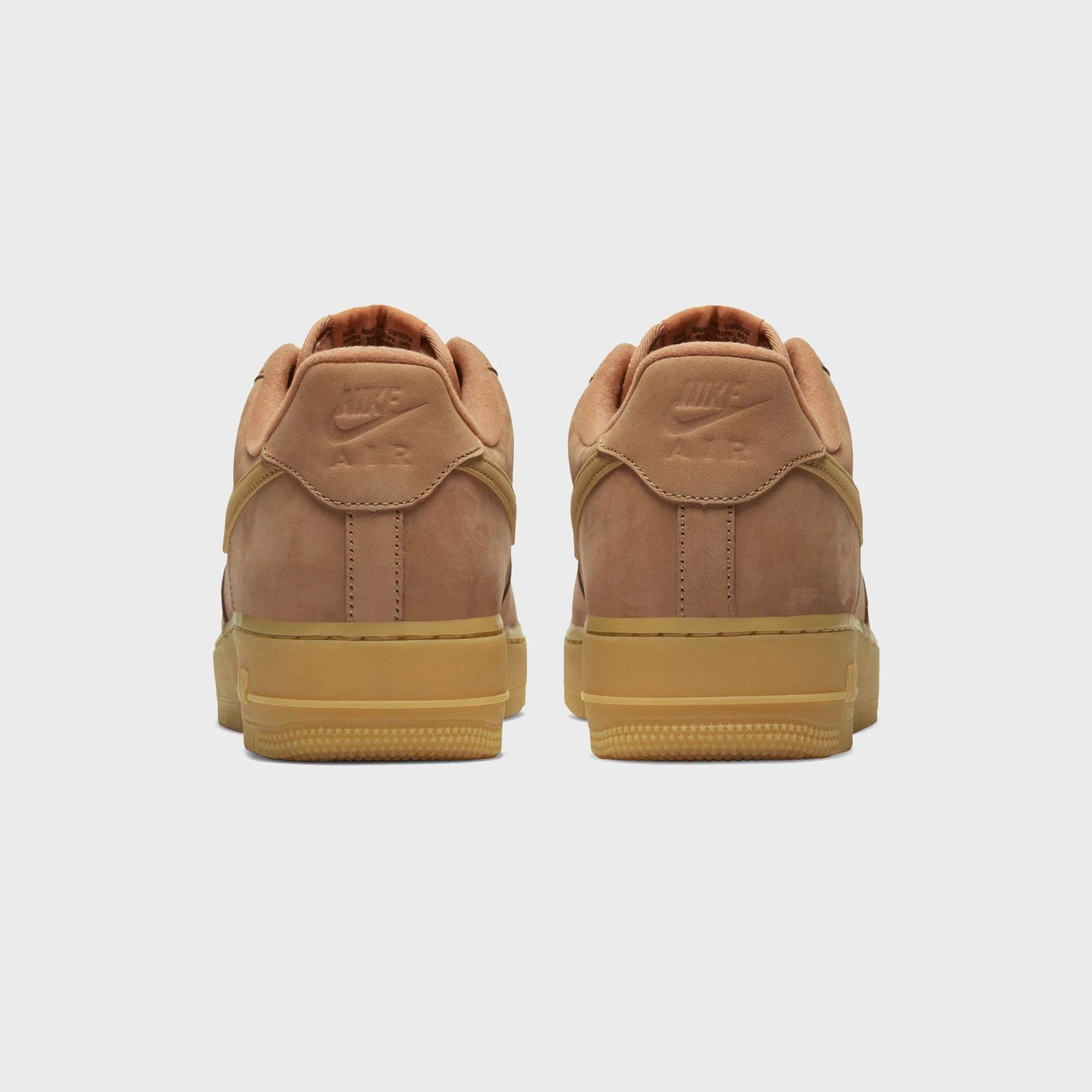 Nike Air Force 1 '07 WB - Flax / Gum Light Brown / Black / Wheat - Image 3