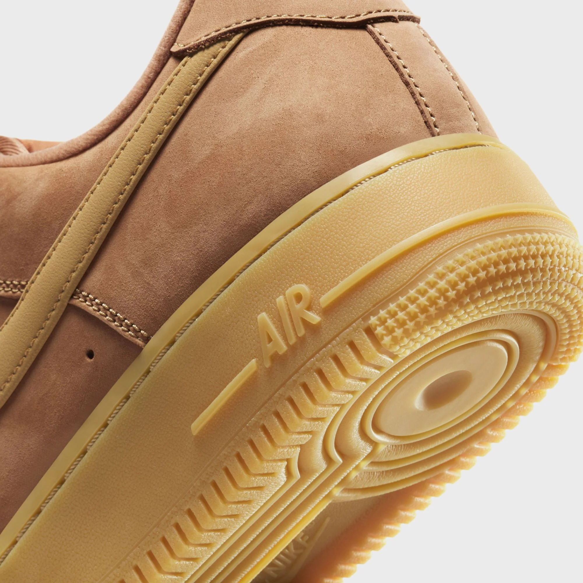 Nike Air Force 1 '07 WB - Flax / Gum Light Brown / Black / Wheat - Image 7