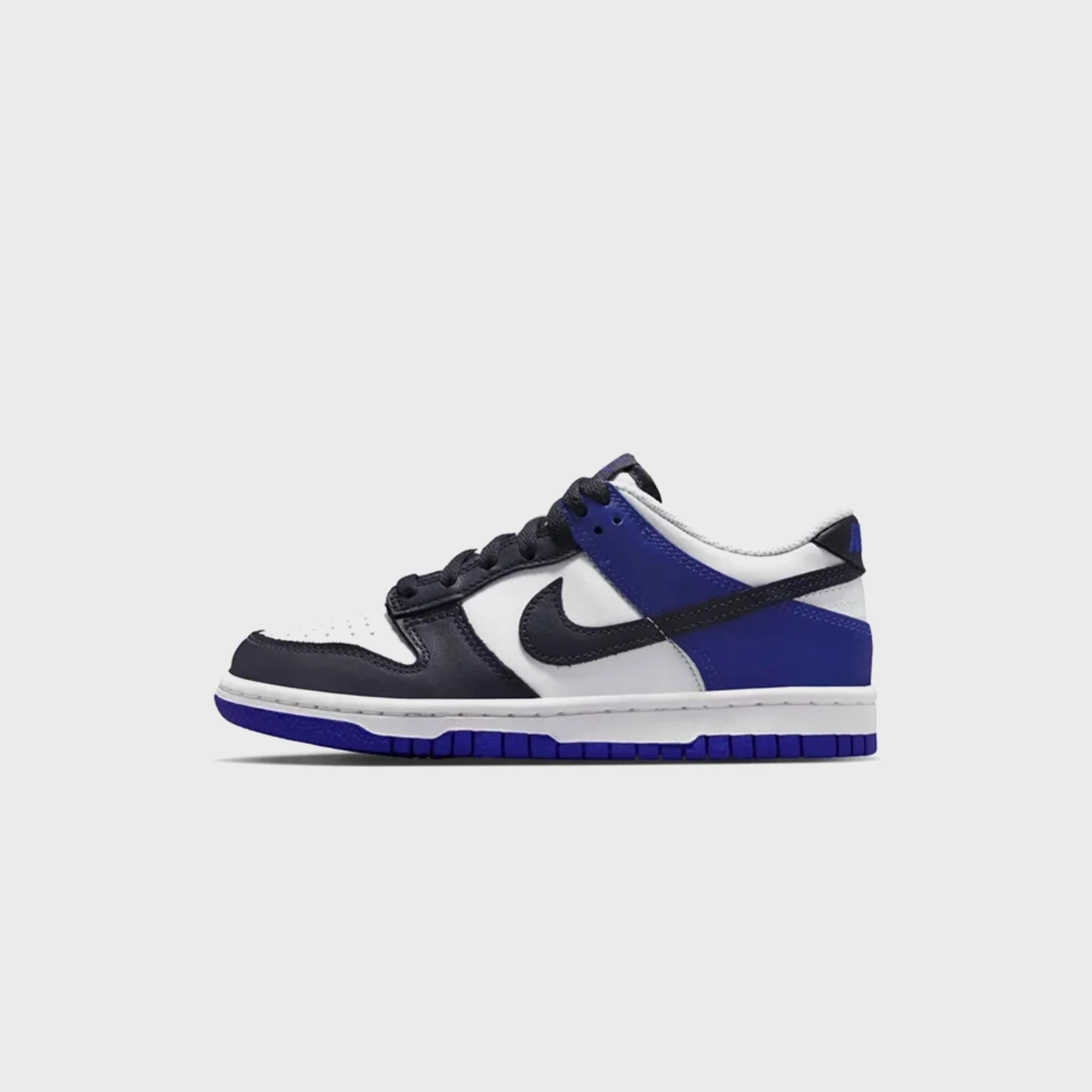 Nike Dunk Low - White / Dark Smoke Grey / Deep Night - Image 3