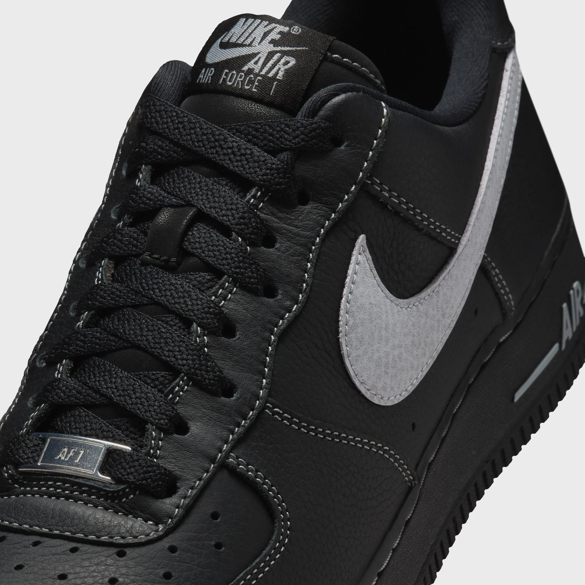 Nike Air Force 1 `07 Lv8 - Black / Wolf Grey - Image 7