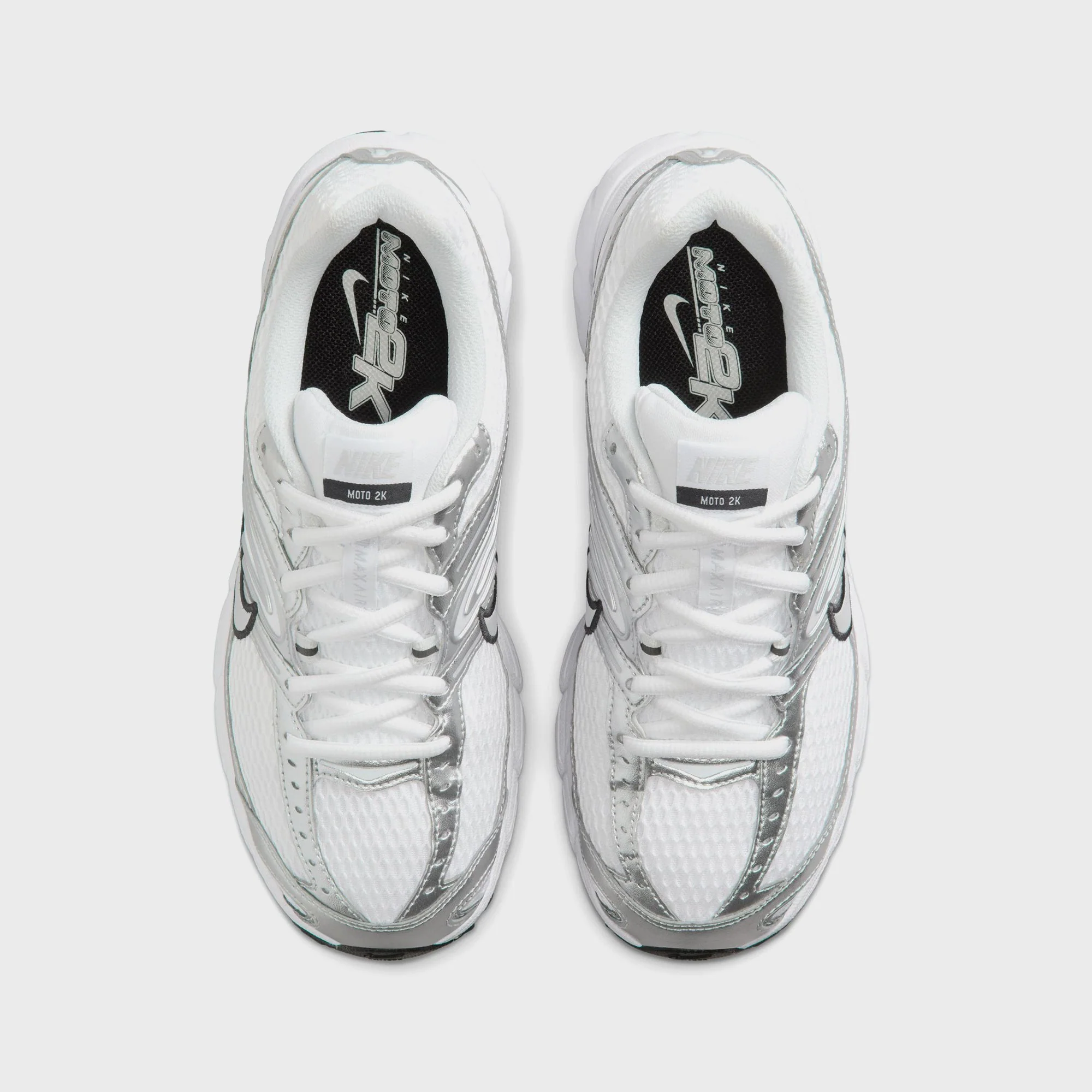 Nike WMNS Air Max Moto 2K - White / Photon Dust / Metallic Silver / Black - Image 4