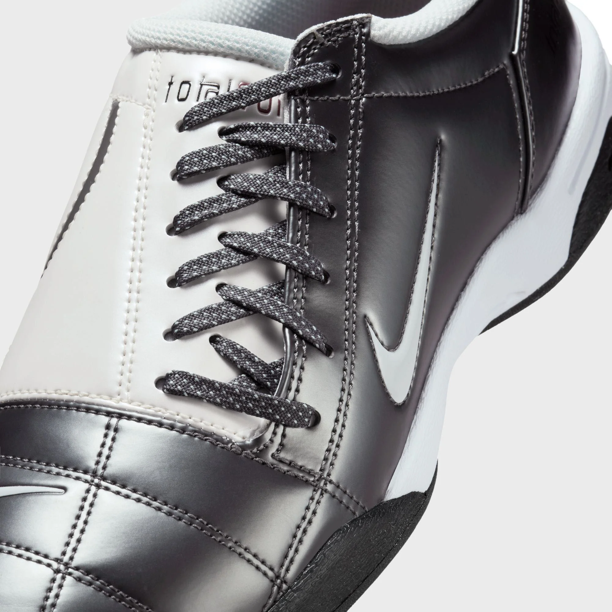 Nike Total 90 III - Light Graphite / Metallic Summit White / Black / Varsity Red - Image 7
