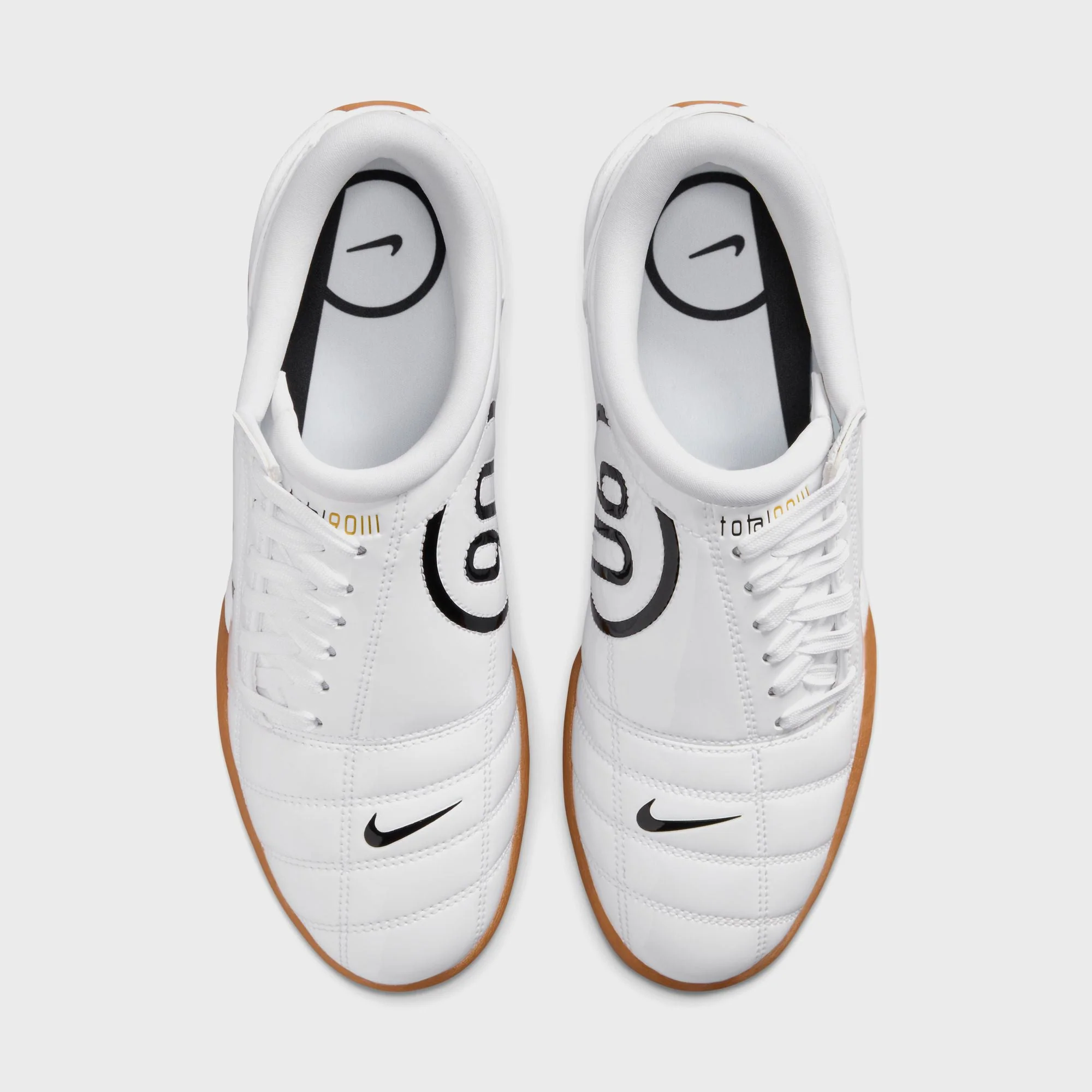Nike WMNS T90 3 SP - White / Black / White / Team Gold - Image 4