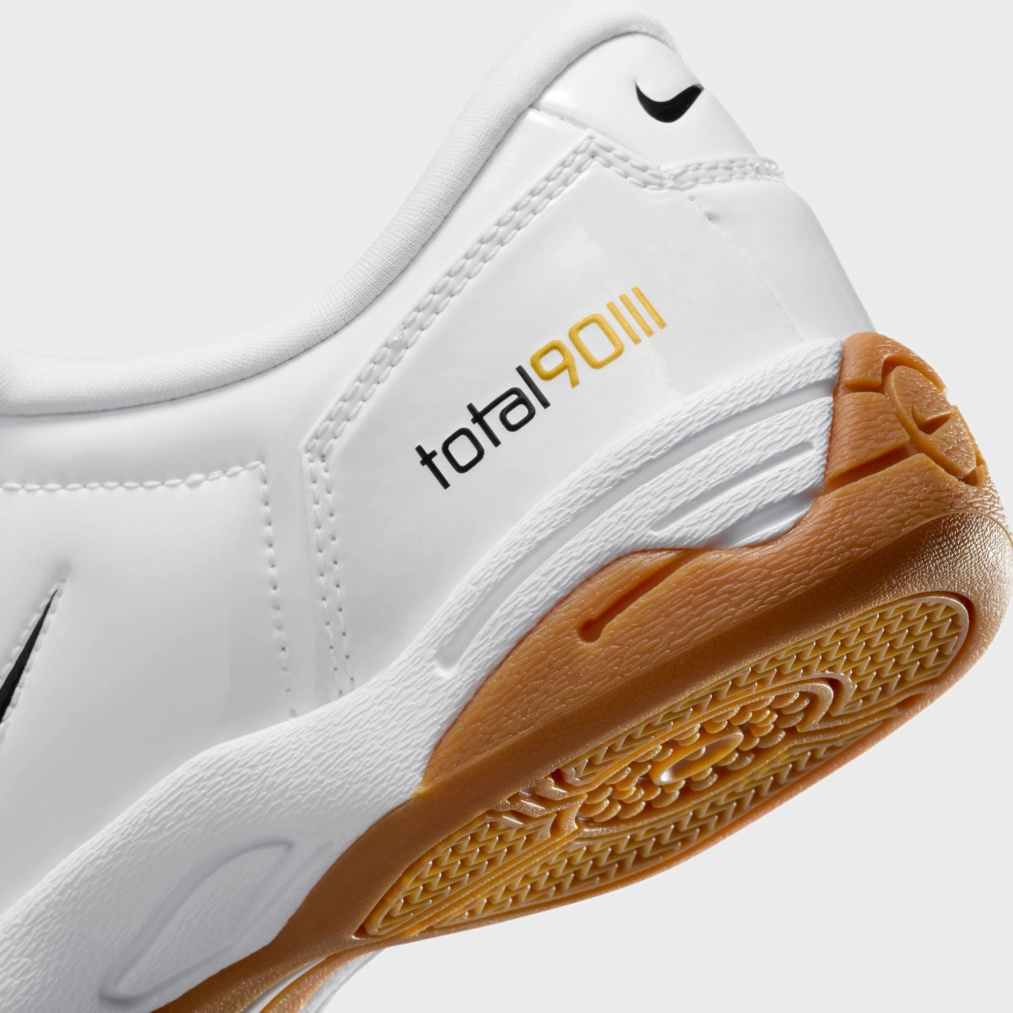 Nike WMNS T90 3 SP - White / Black / White / Team Gold - Image 7