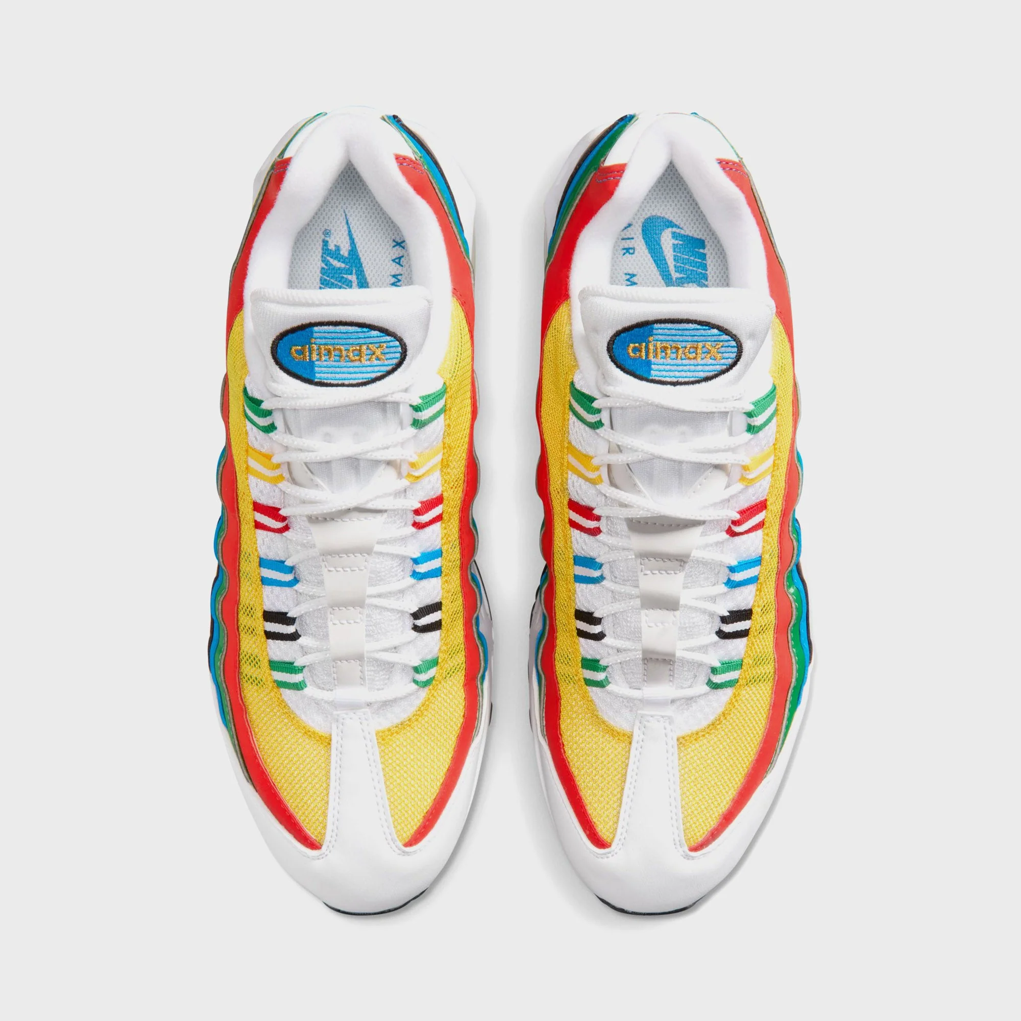 Nike Air Max 95 - Varsity Maize / Chile Red / Classic Green / Photo Blue / Black - Image 4