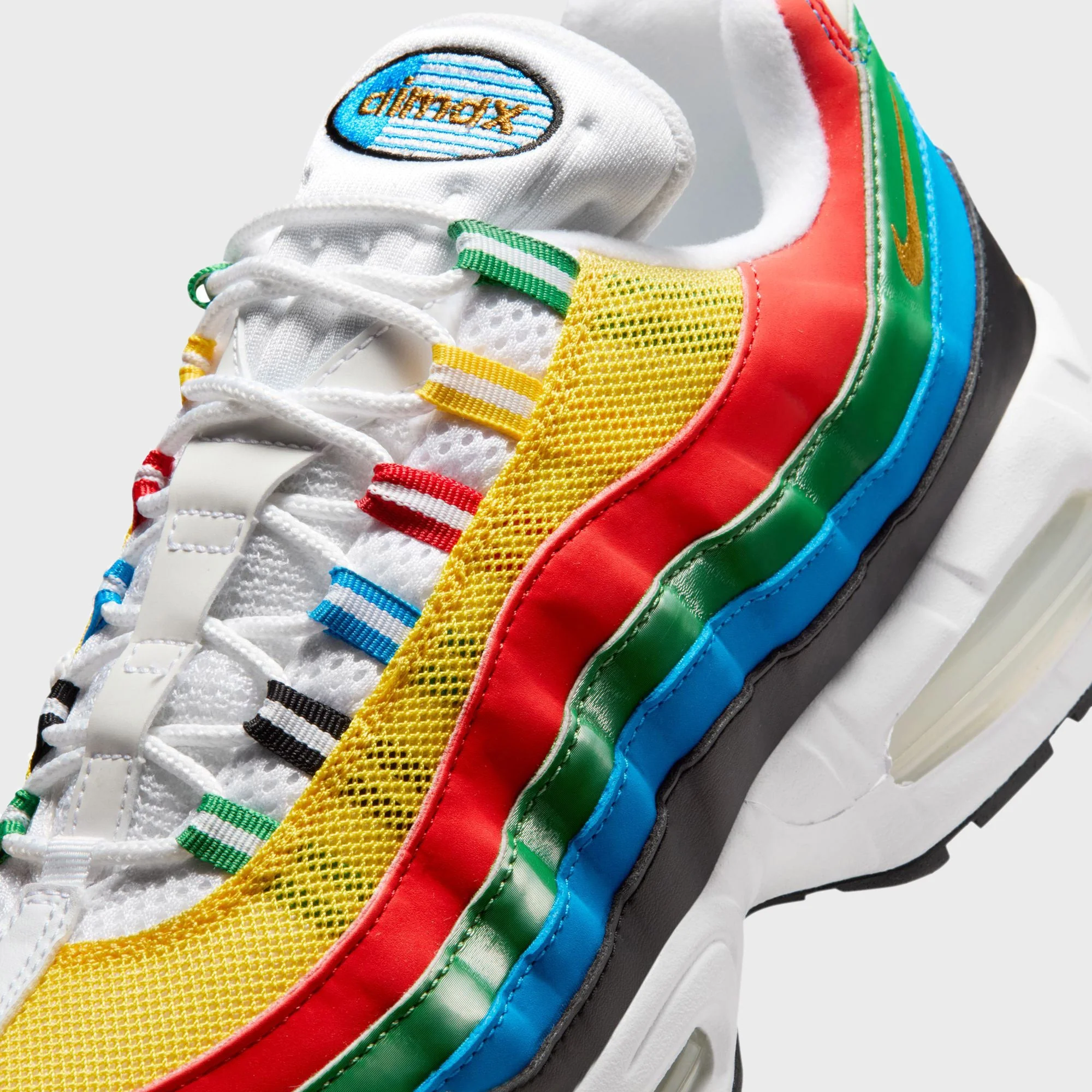 Nike Air Max 95 - Varsity Maize / Chile Red / Classic Green / Photo Blue / Black - Image 6