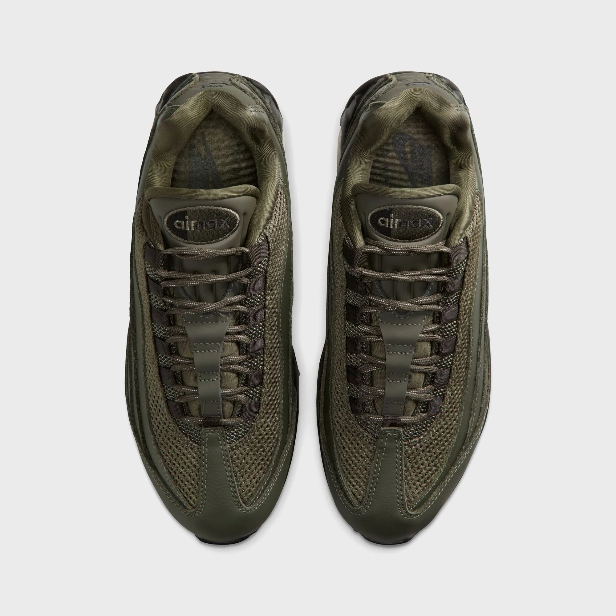 Nike WMNS Air Max 95 Big Bubble - Cargo Khaki / Black - Image 4