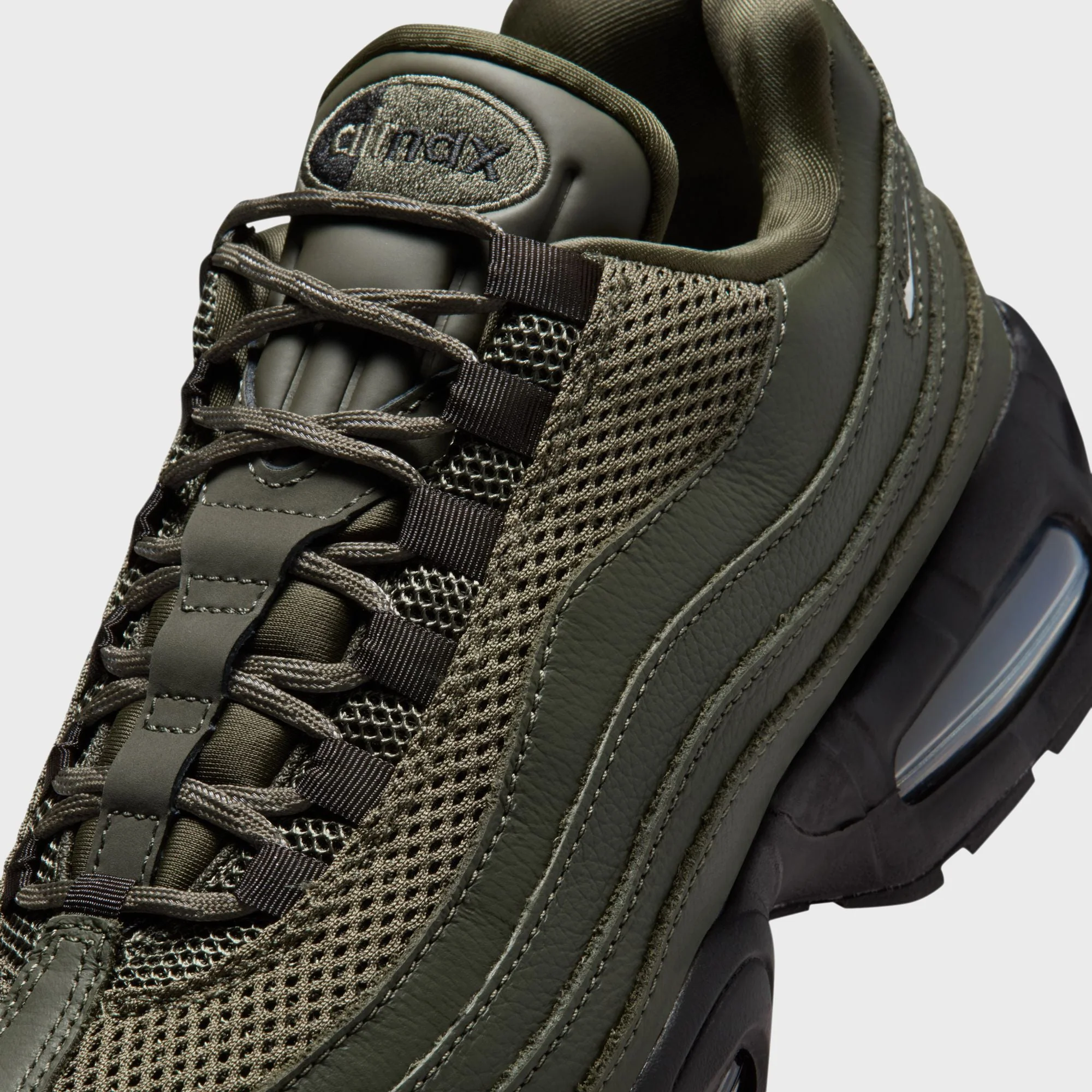 Nike WMNS Air Max 95 Big Bubble - Cargo Khaki / Black - Image 6