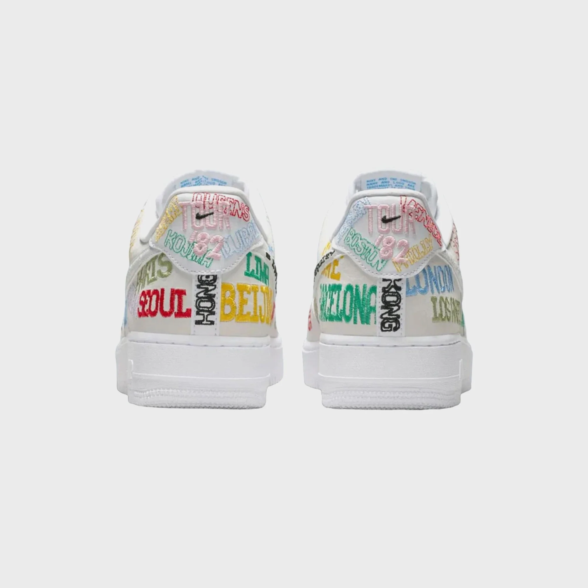 Nike Air Force 1 '07 LV8 'World Tour' - White - Image 4