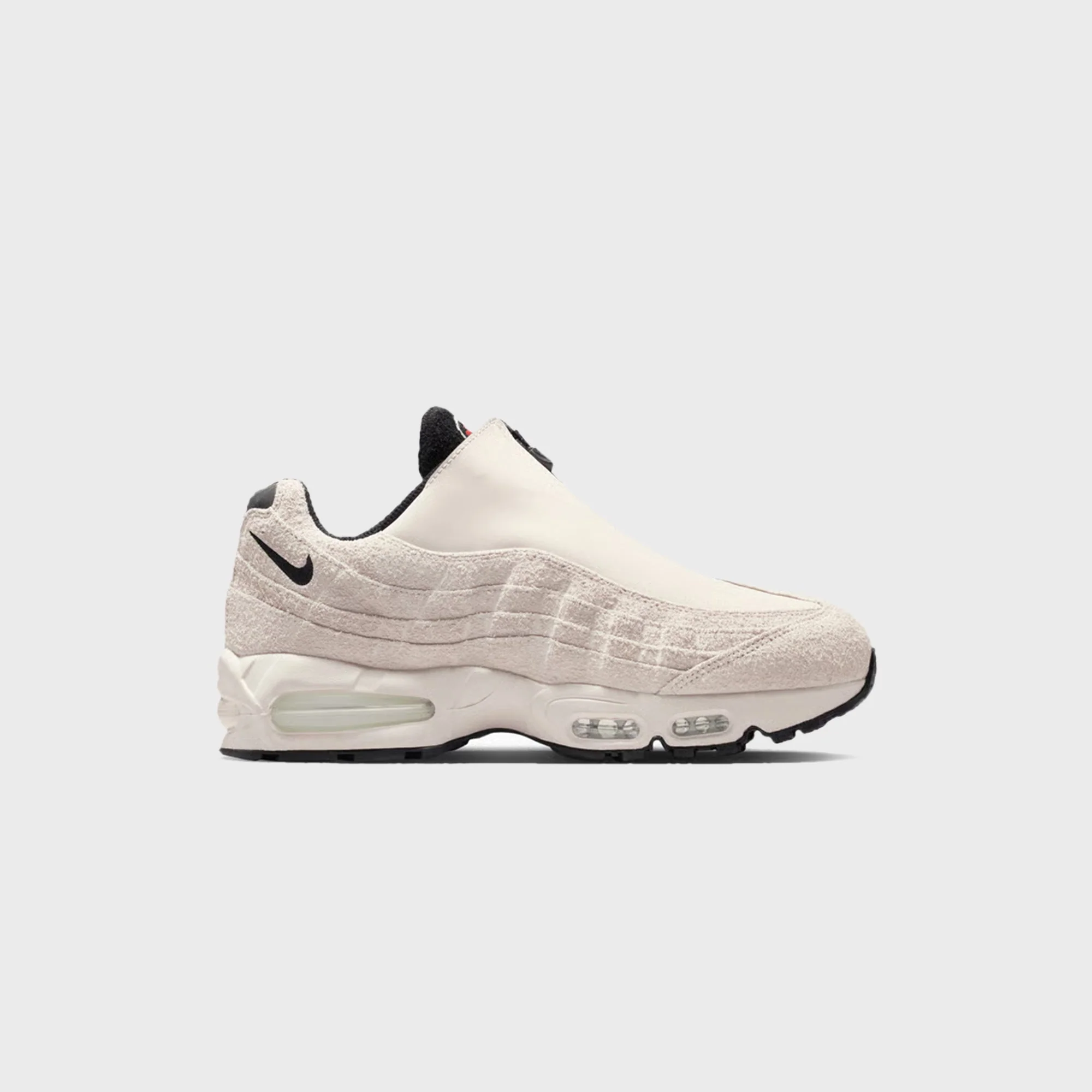Nike Air Max 95 Zip - Phantom / Black / Light Crimson / Smoke Grey