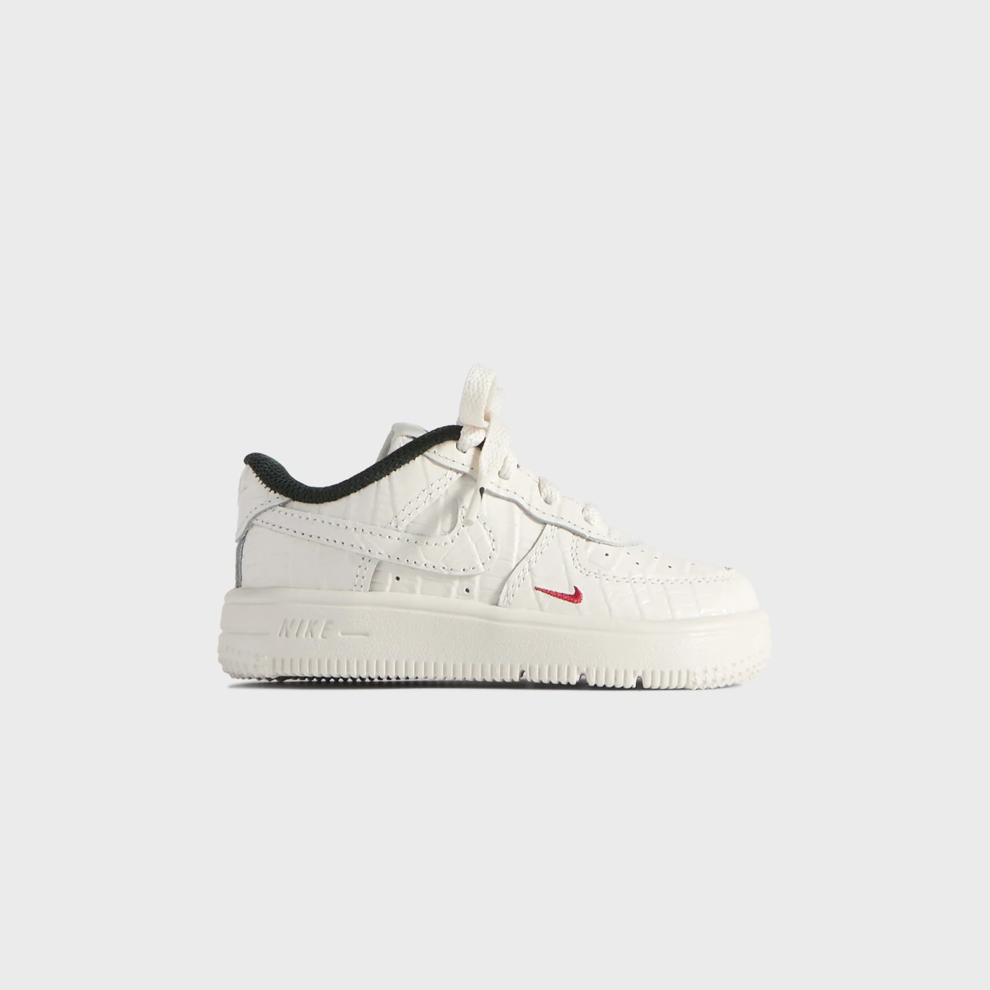 Kith for Nike TD Air Force 1 - Phantom / Black Spruce / Varsity Red