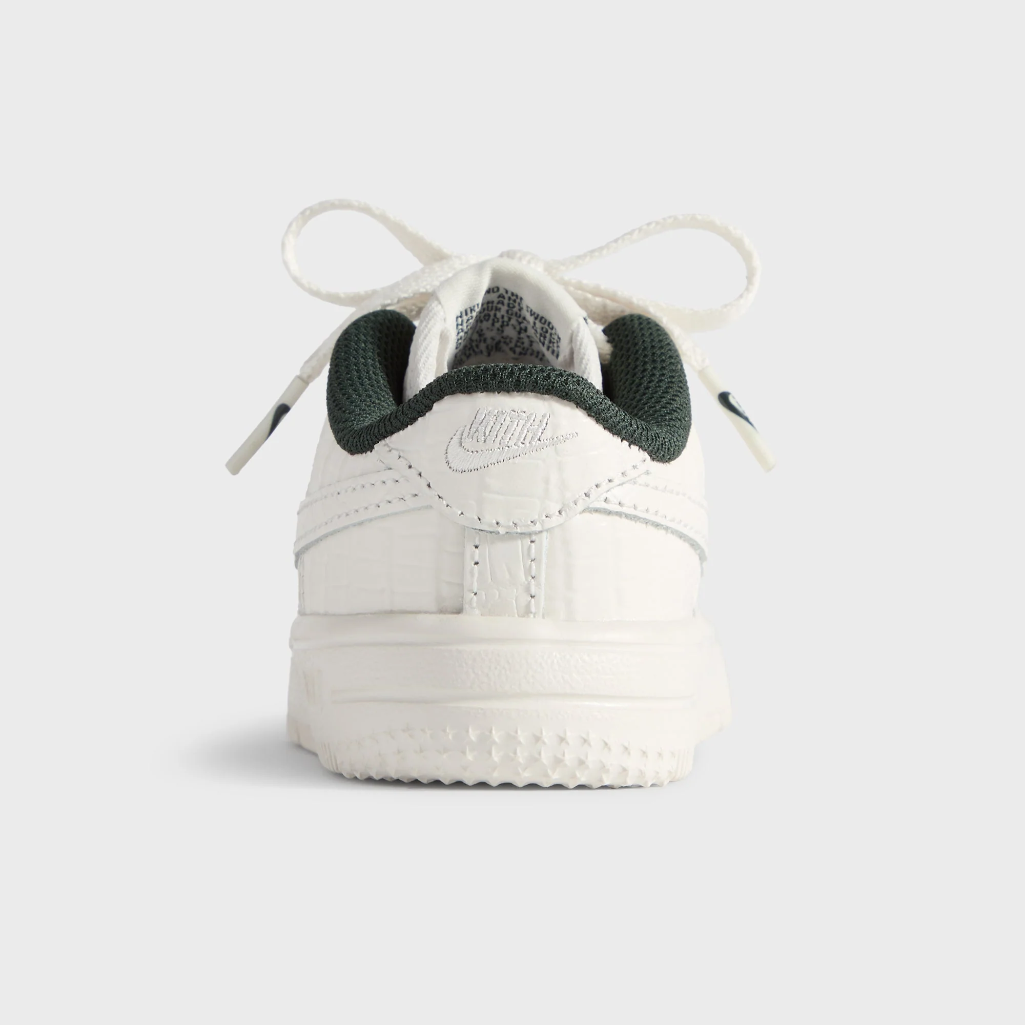 Kith for Nike TD Air Force 1 - Phantom / Black Spruce / Varsity Red - Image 9