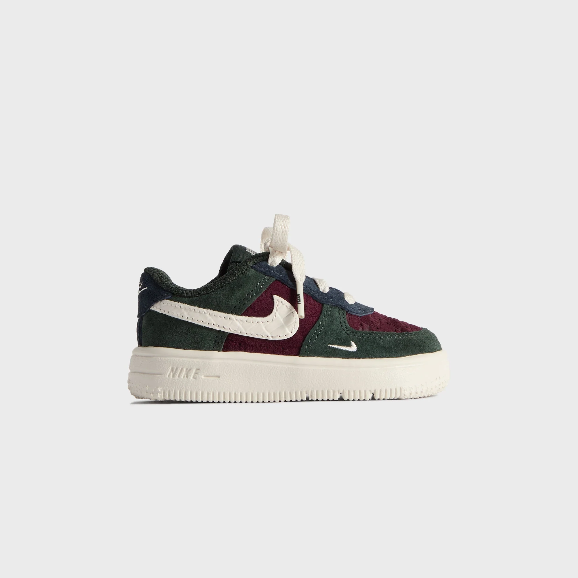 Kith for Nike TD Air Force 1 Low Lace - Night Maroon / Phantom