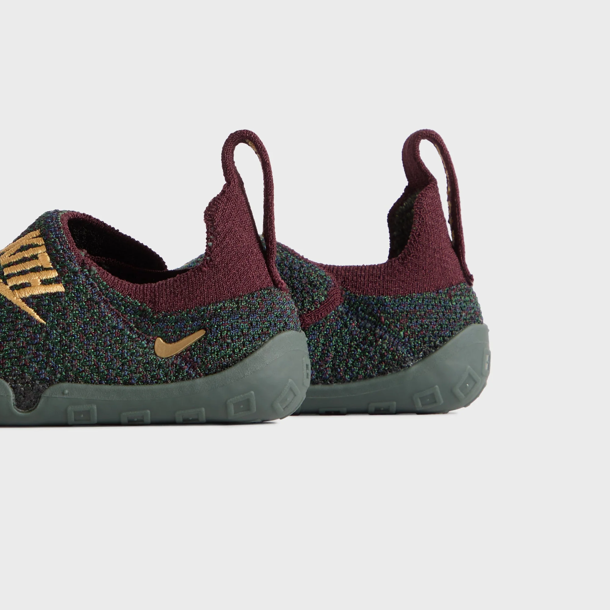 Kith for Nike Baby Swoosh One - Gold / Burgundy / Mid Navy - Image 3