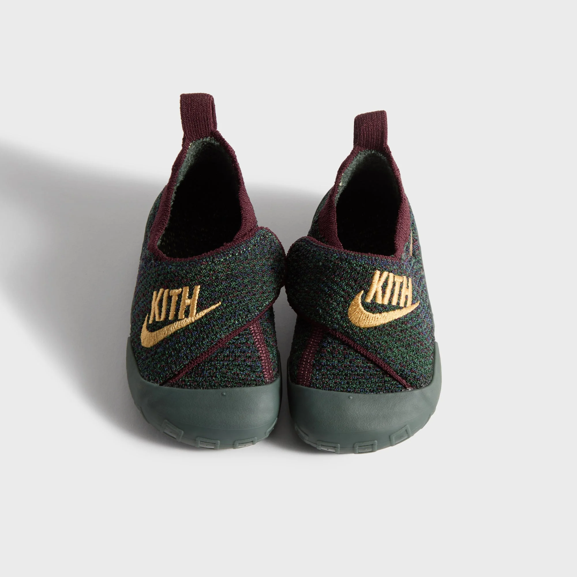 Kith for Nike Baby Swoosh One - Gold / Burgundy / Mid Navy - Image 6