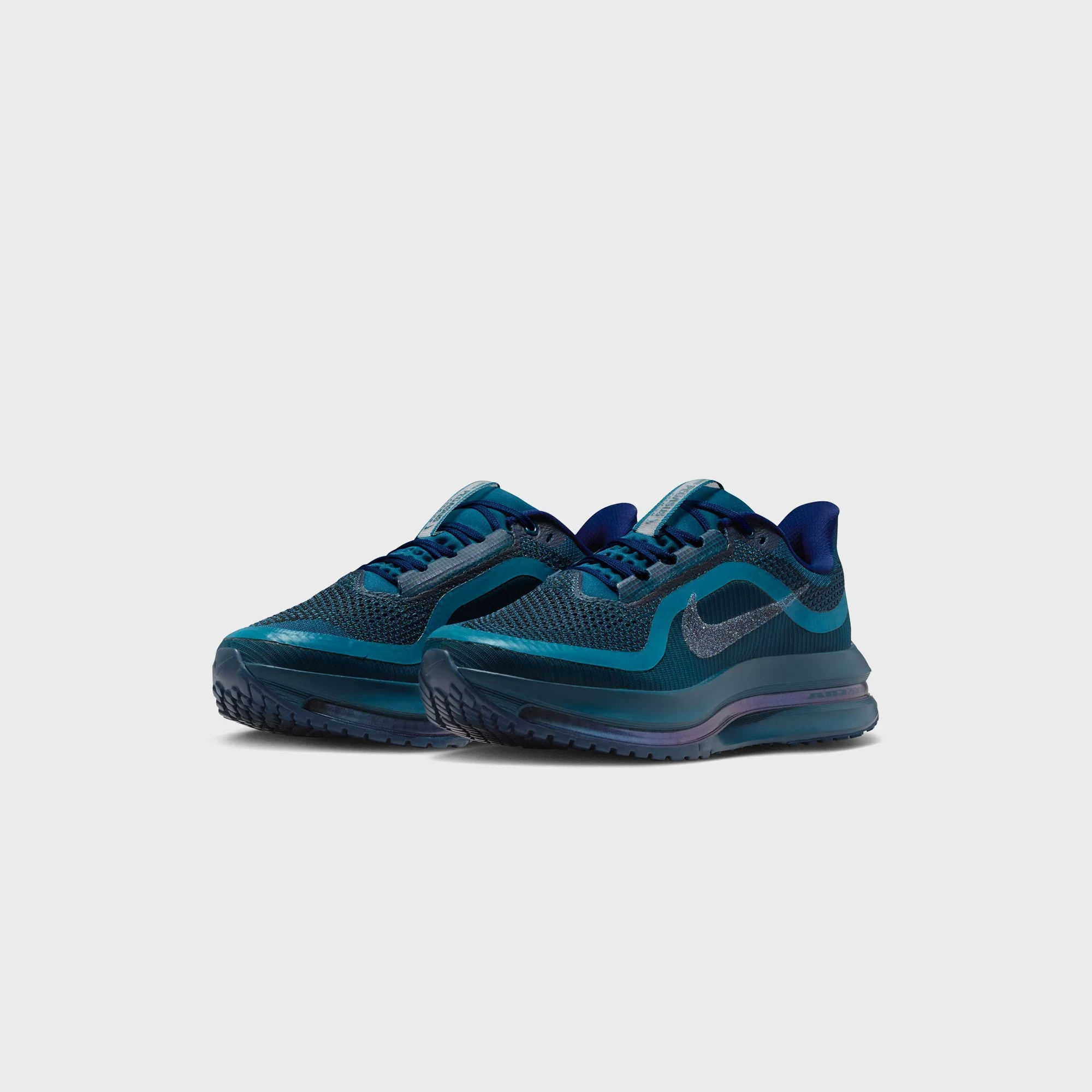 Nike WMNS Pegasus PRM with Swarovski Crystals - Blue Force / Blue Void / Metallic Silver - Image 2