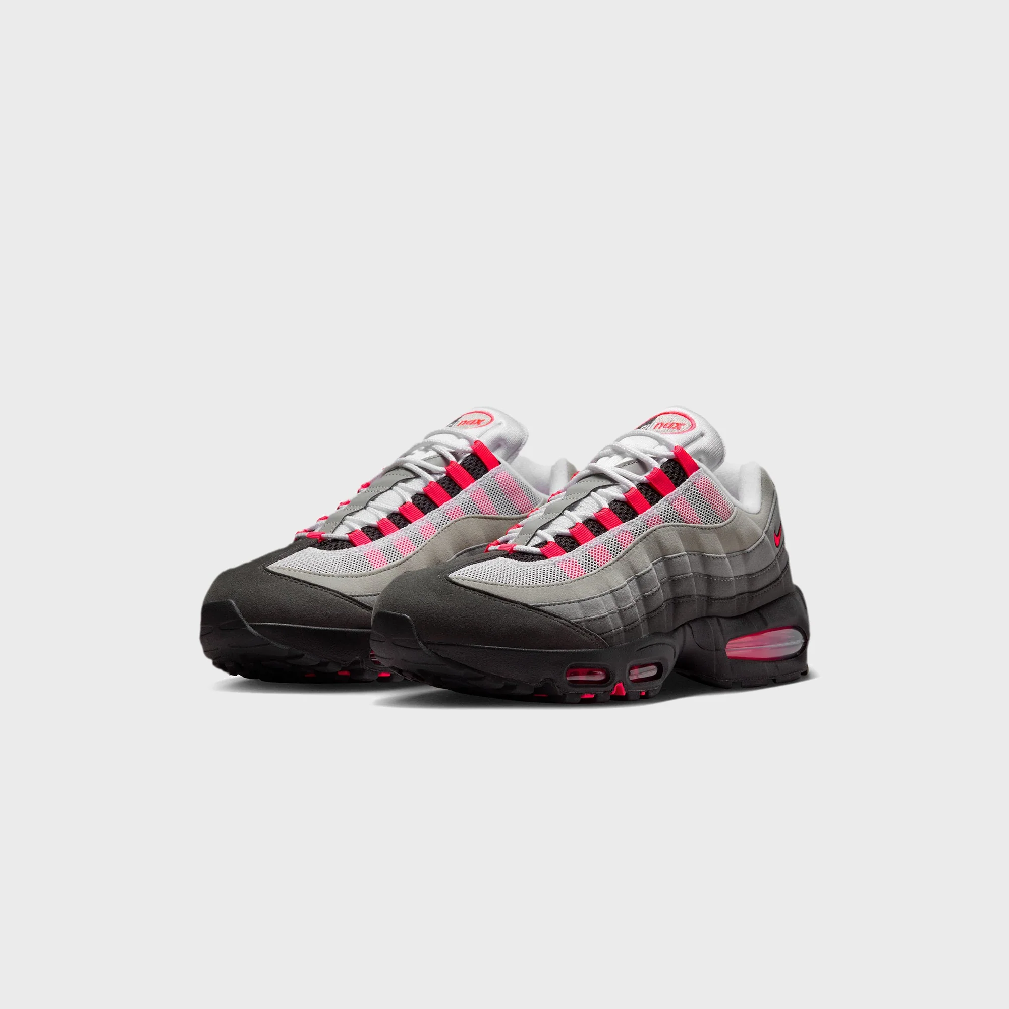 Nike Air Max 95 - Black / Solar Red / Medium Ash / Dark Pewter - Image 2